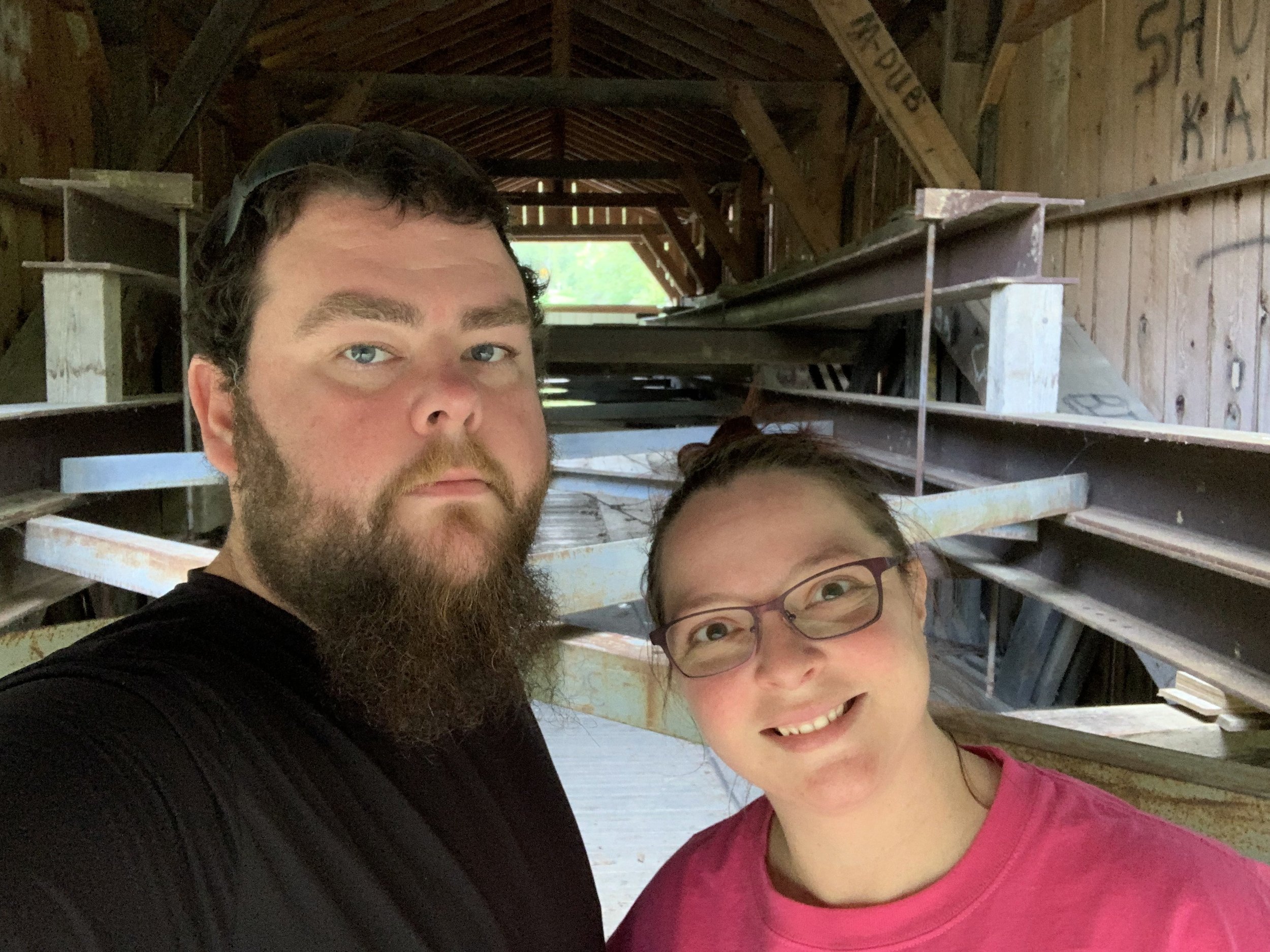 The Wife &amp; I Under the Awning