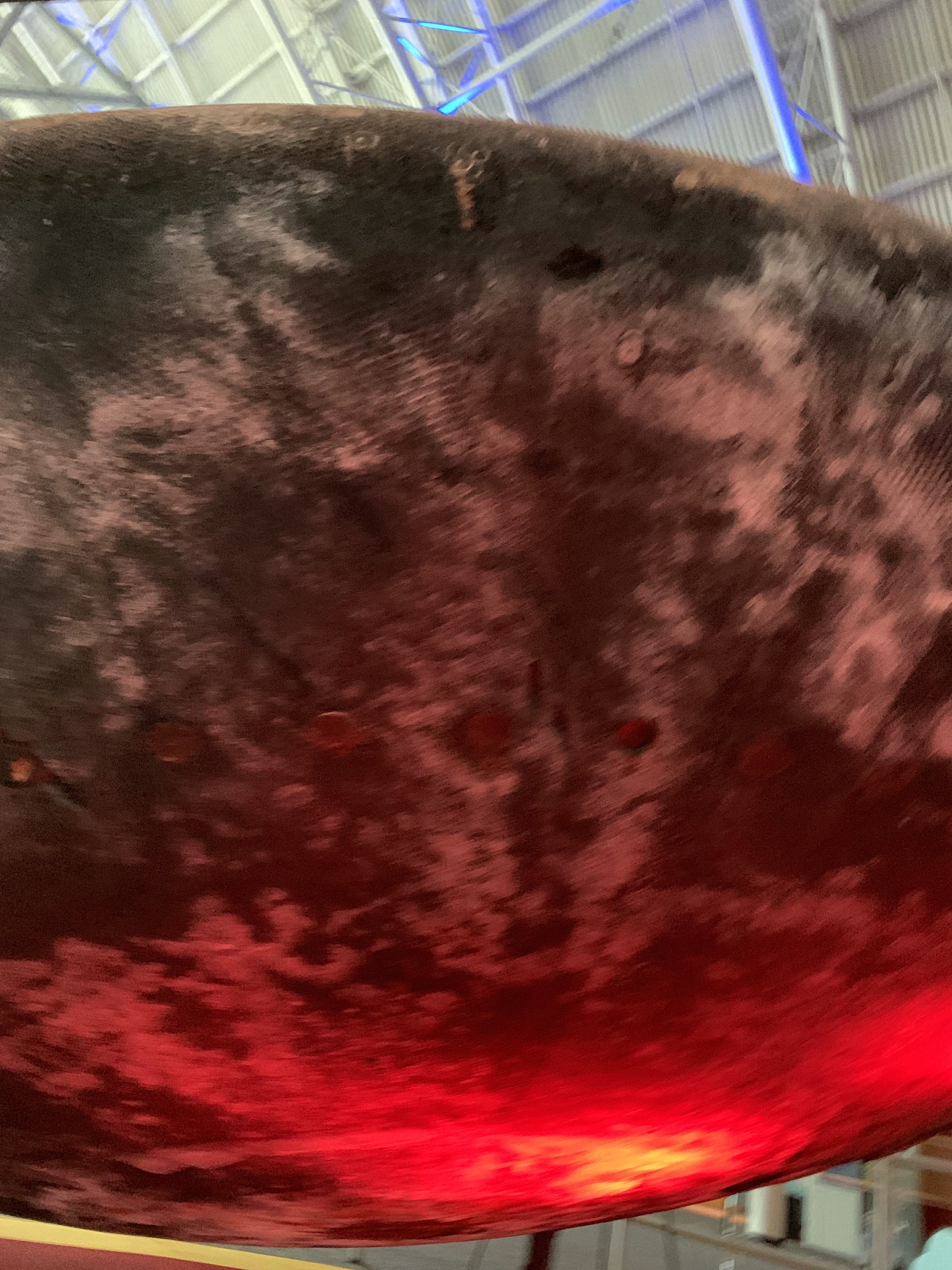 Heat Damage on the Shield