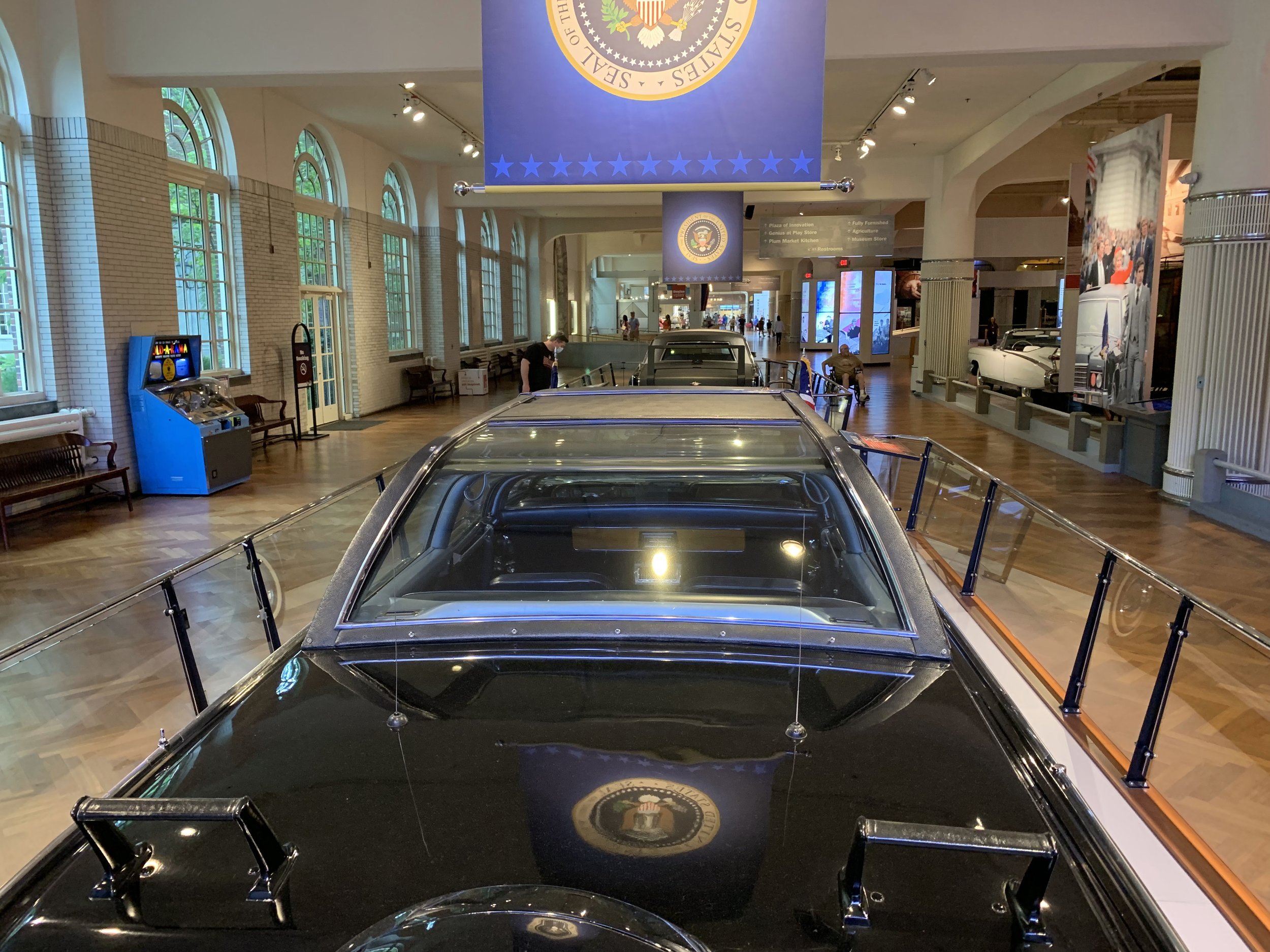 Looking at the Rear from Above, How Oswald Would Have Seen the Car