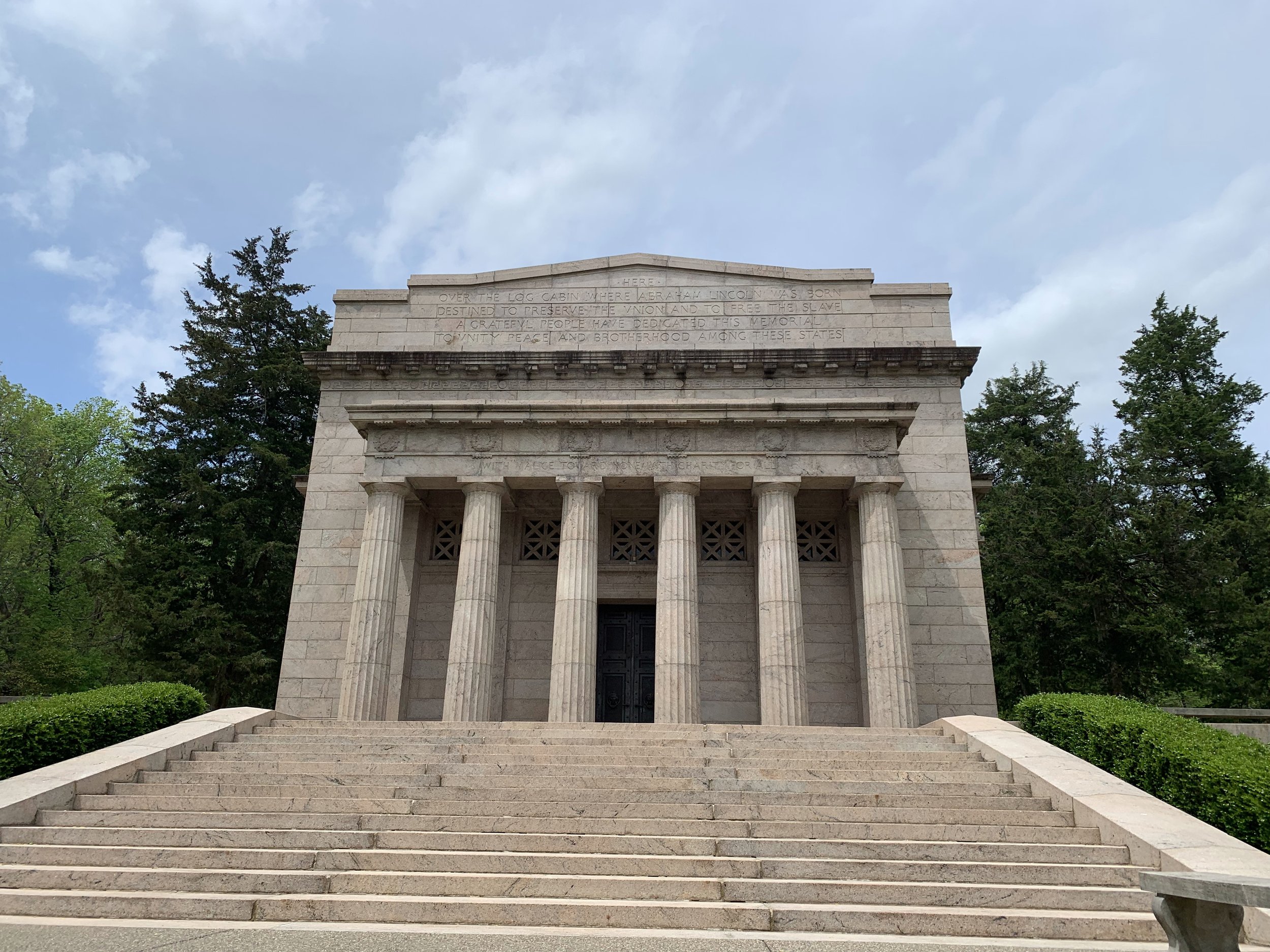 Close-Up of the Memorial Building