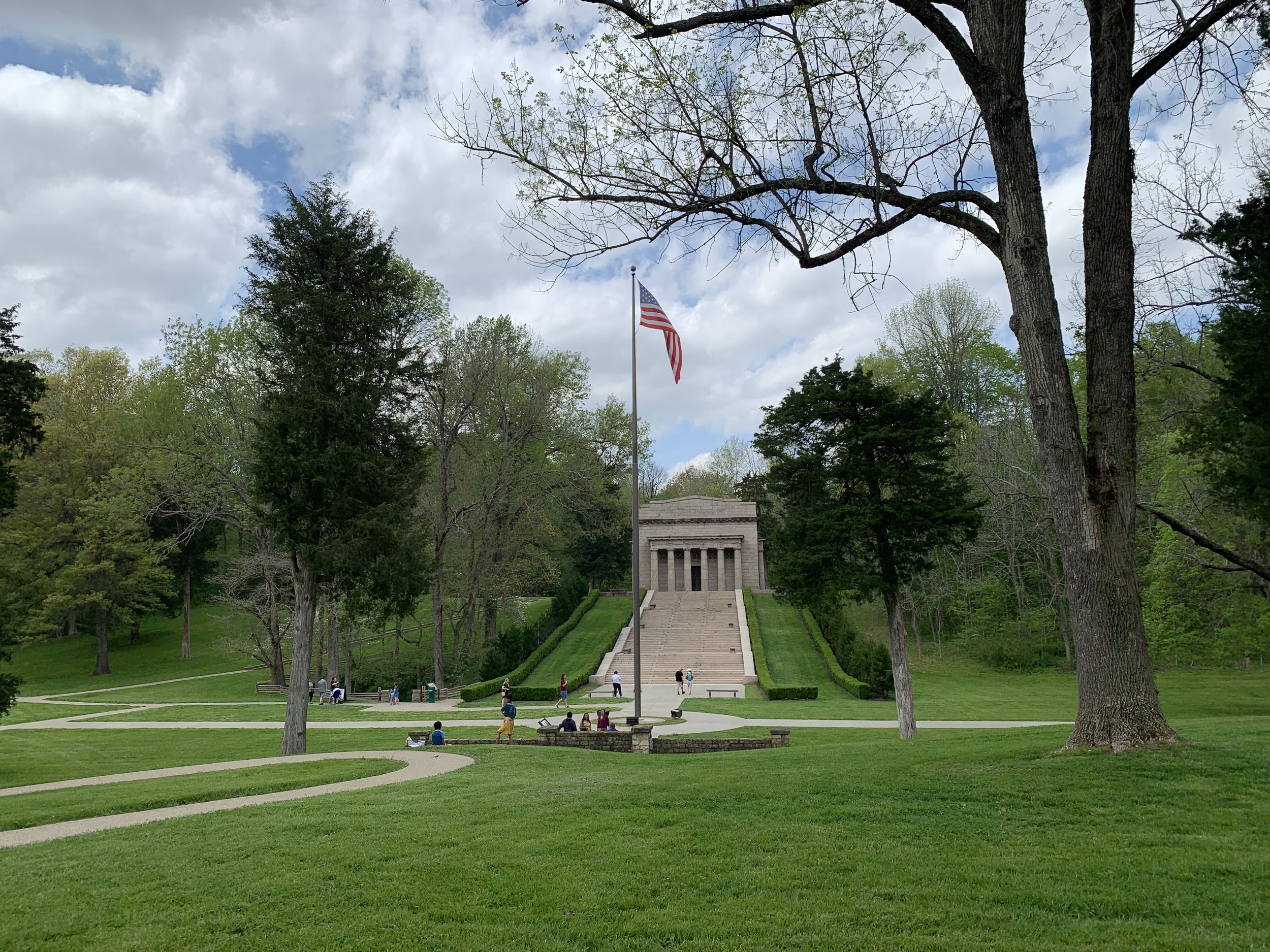 Long Shot of the Memorial Building