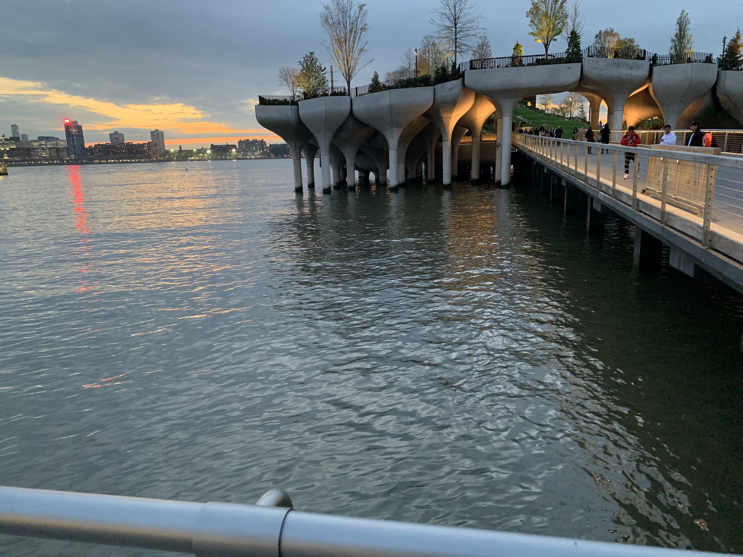 The park at Pier 54