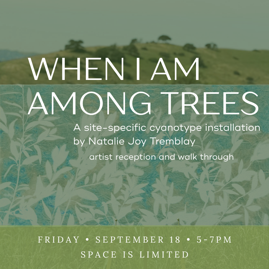When I Am Among the Trees– Opening Reception
