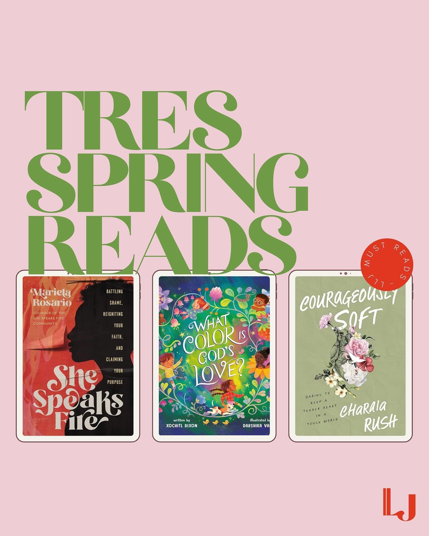 One thing we will always do around here is recommend a good libro to our amigas!📚

Swipe for 3 spring reads that we&rsquo;ve been loving and hope you will too. Whether it&rsquo;s with your kids, in community or on your own, we hope you make space to