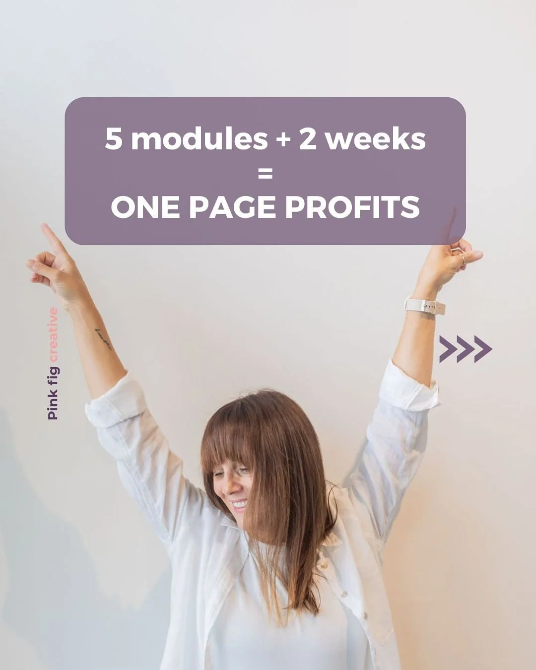 5 modules, 2 weeks, and you&rsquo;re ready to launch 🚀 The One Page Profits Workshop is designed to help you create a stunning, high-converting website in no time! From website copy that sells to pro design tips and launching your site with confiden