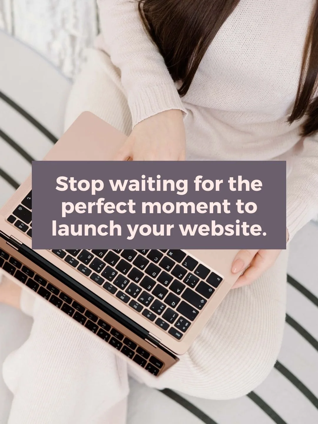 &ldquo;I&rsquo;ll launch my website when&hellip;&rdquo;

When my offers are clearer.
When my branding feels stronger.
When I feel more confident.
When I can afford an expert.

Clarity doesn&rsquo;t arrive before your website goes live.

It arrives af