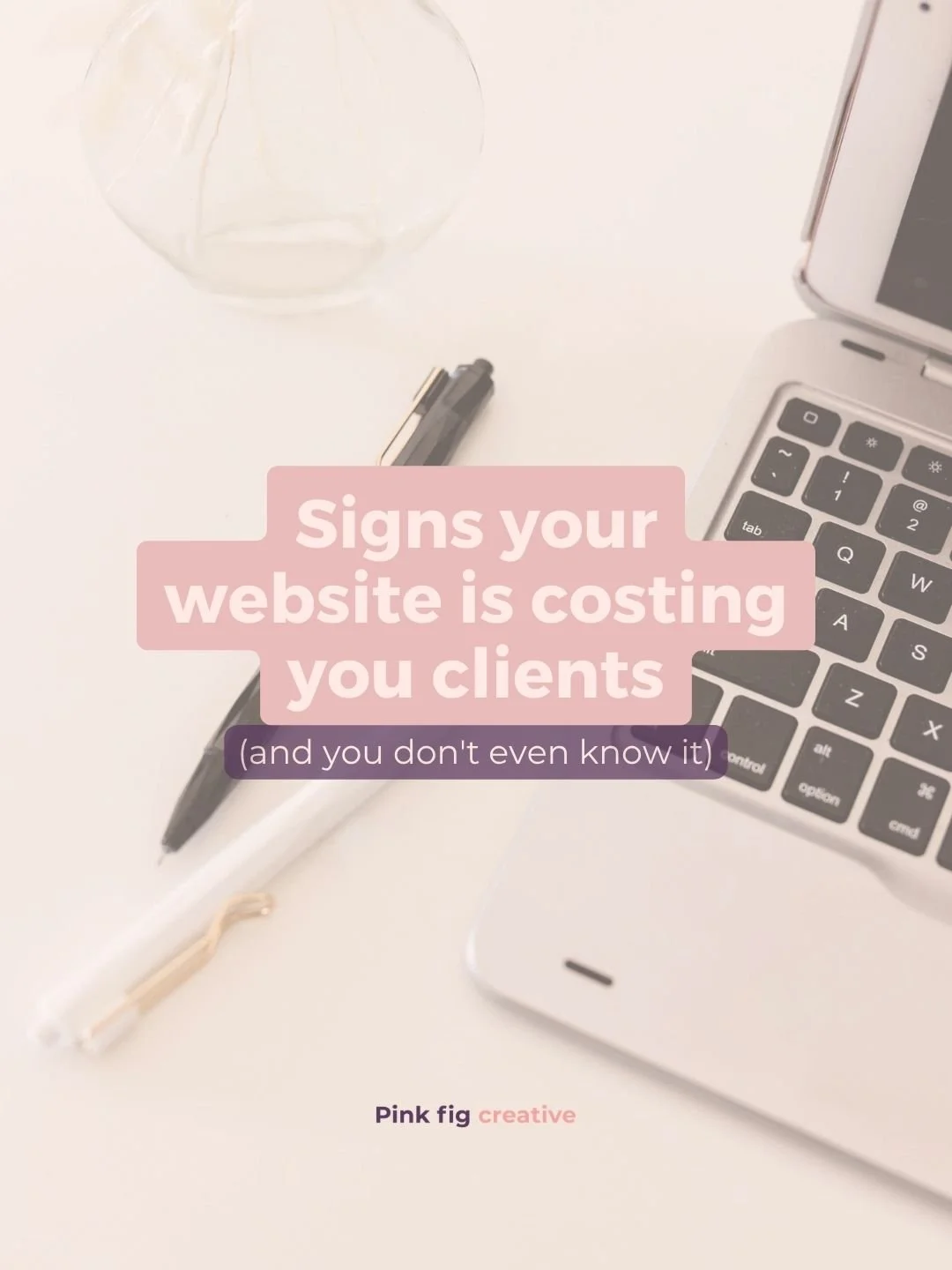 No clear call to action. 
A homepage that tries to say everything. 
Pages that take too long to load. 
Copy that sounds like everyone else in your industry.

These are not big problems. 
But they are quiet ones. 
The kind that mean someone visits you