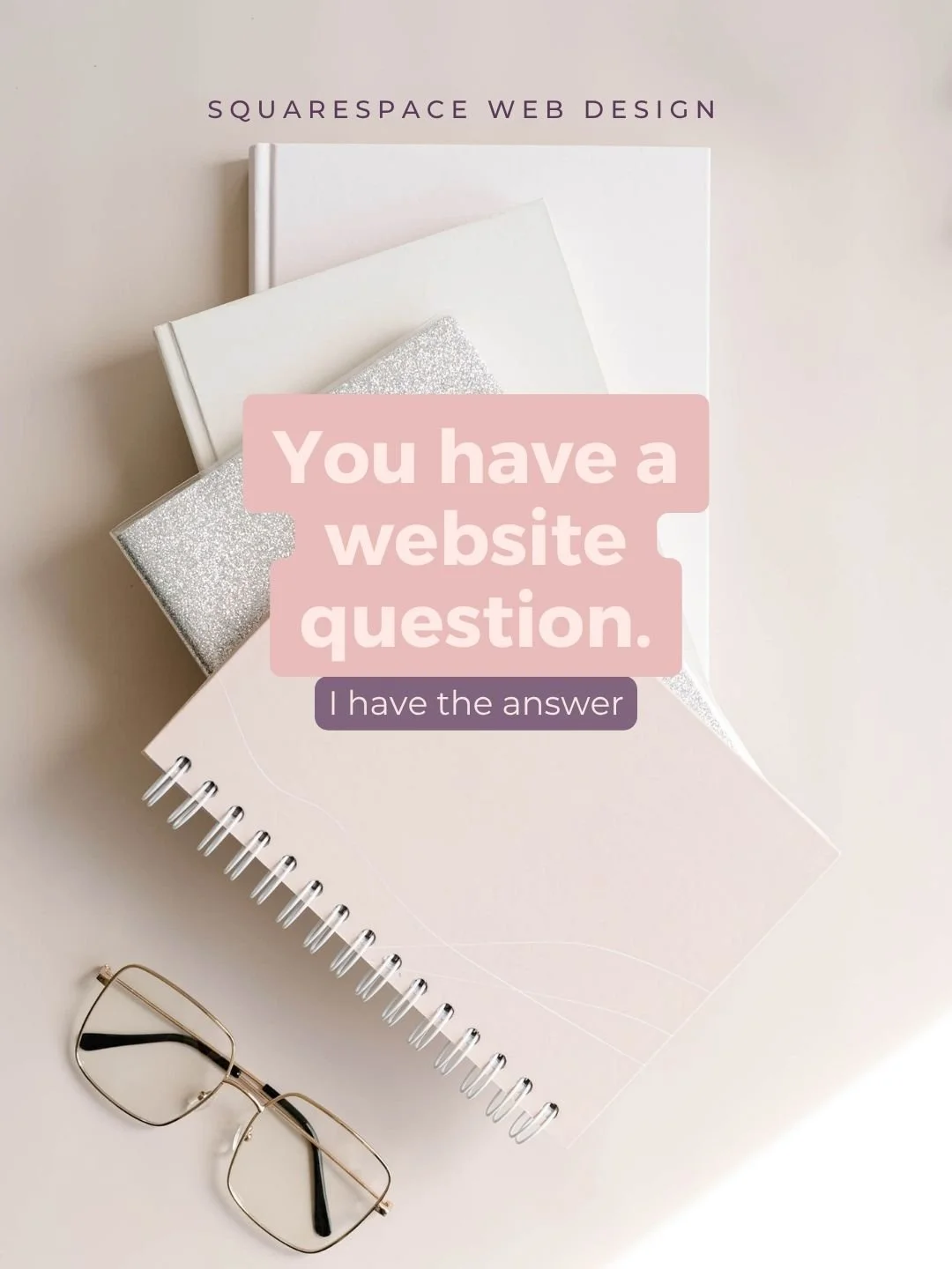 Stop sitting on it. 

The Website Hotline is open and it's free. Ask your Squarespace or website design question before 24 May and I'll answer it personally on 25&ndash;26 May.

DM me HOTLINE and I'll send you the link.

#pinkfigcreative #squarespace
