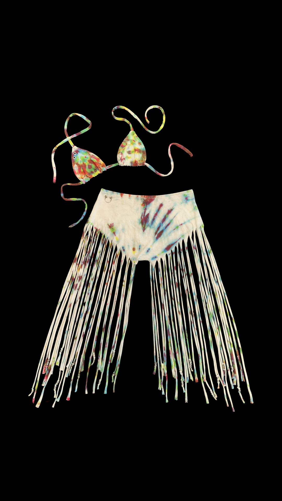 FRINGE CAPRI SET