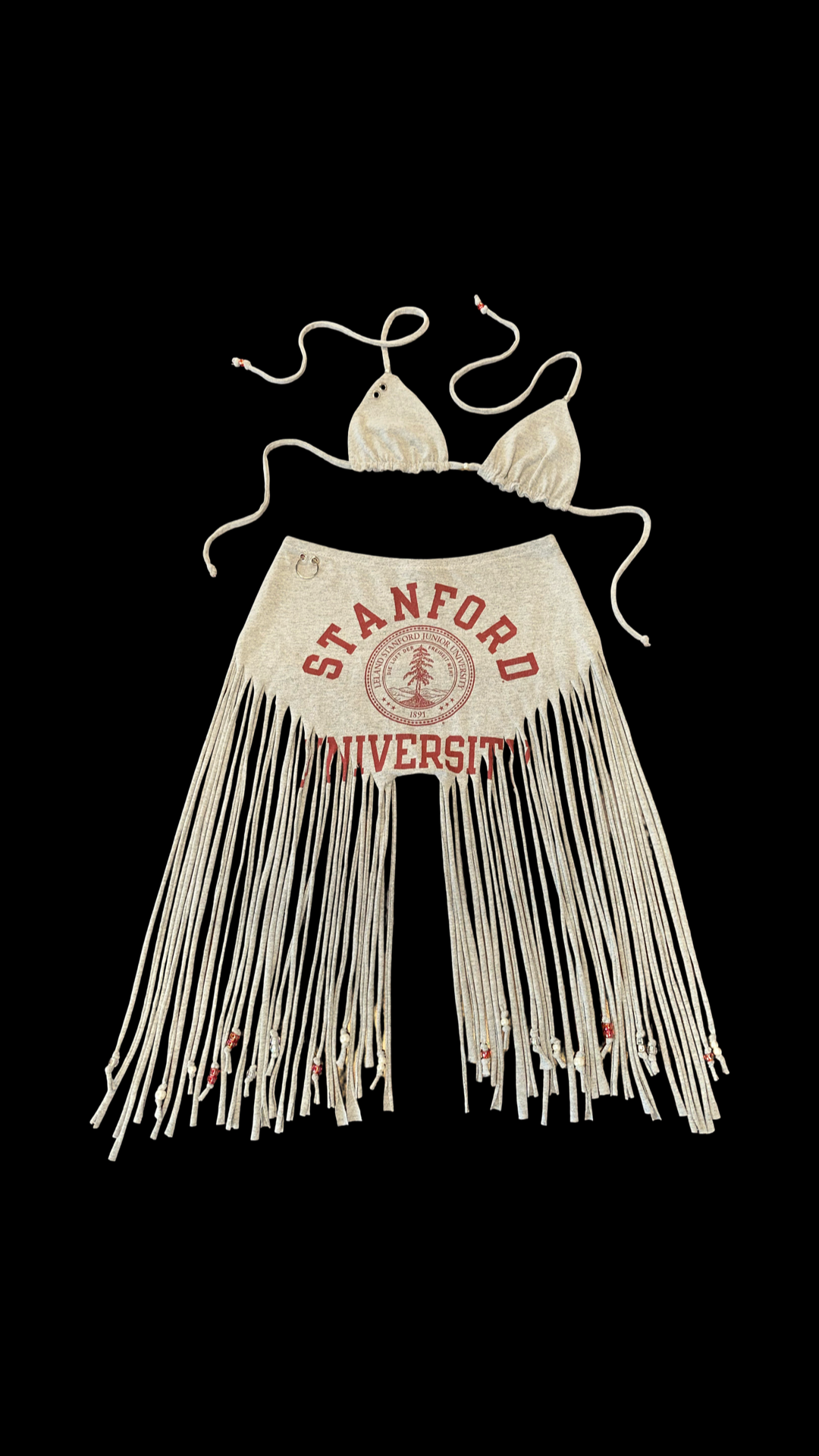 FRINGE CAPRI SET