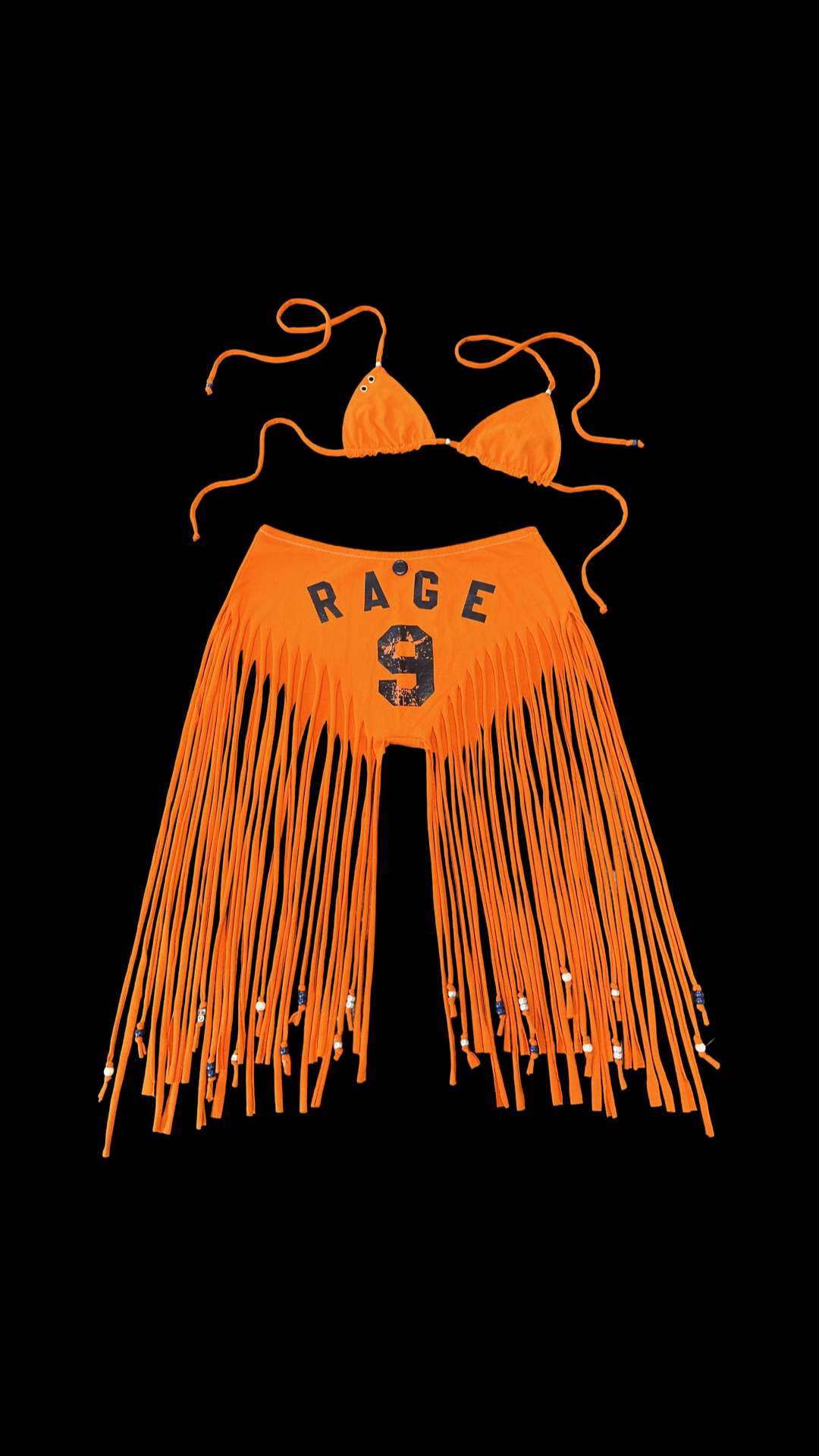 FRINGE CAPRI SET
