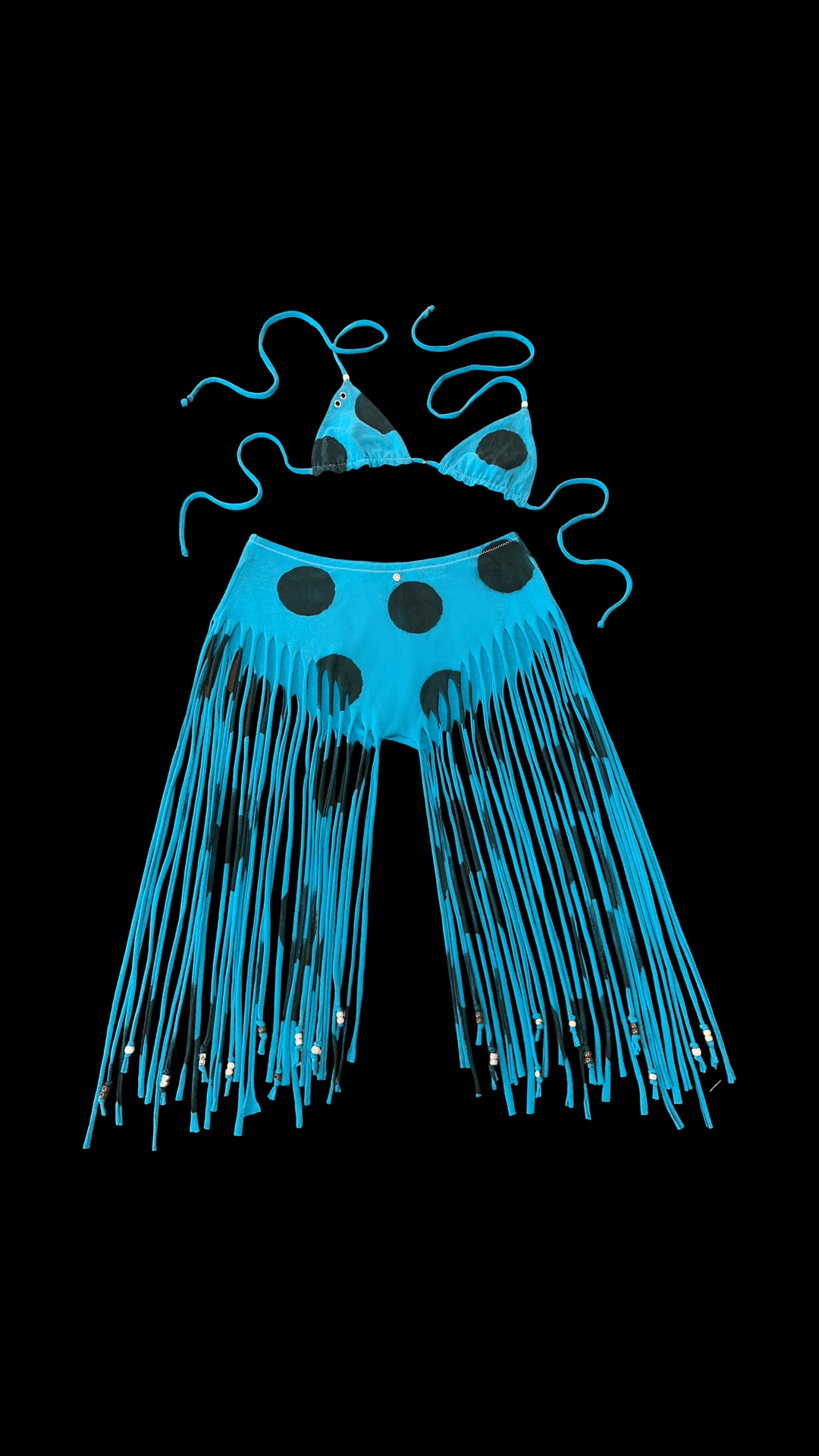 FRINGE CAPRI SET