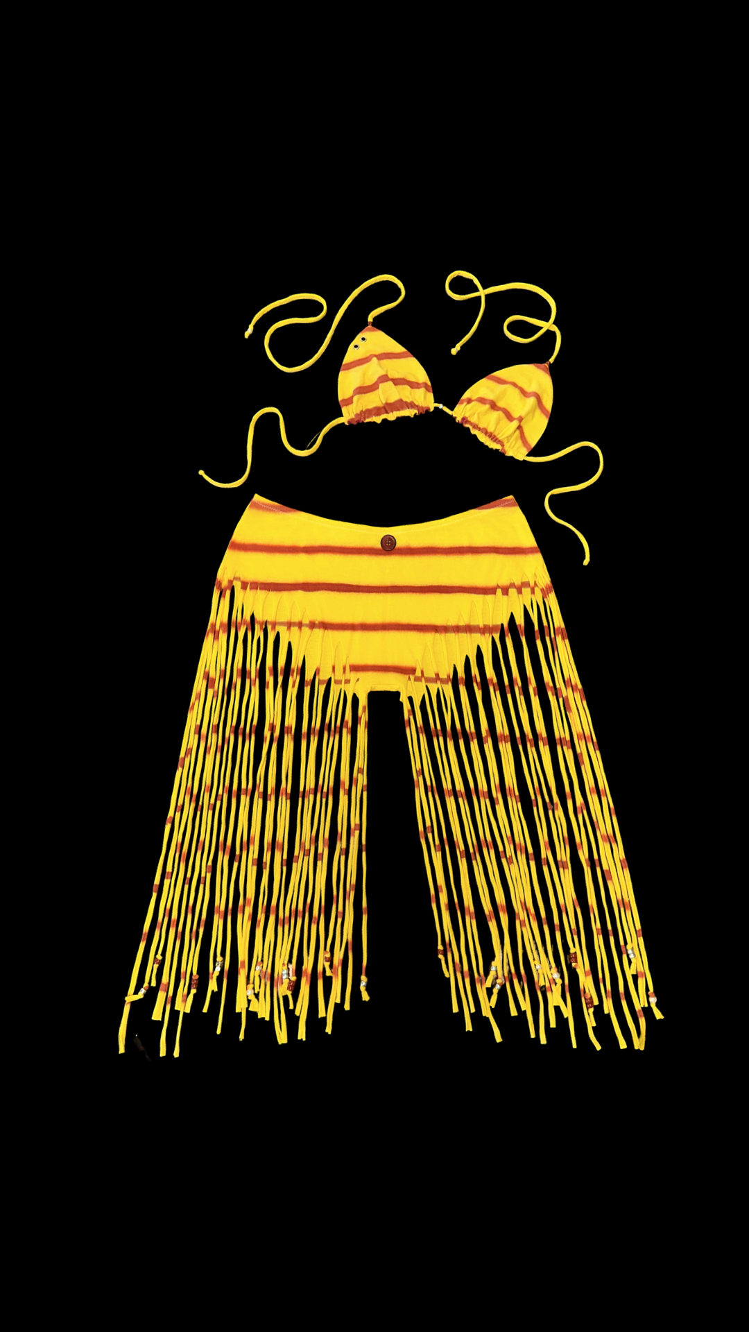 FRINGE CAPRI SET