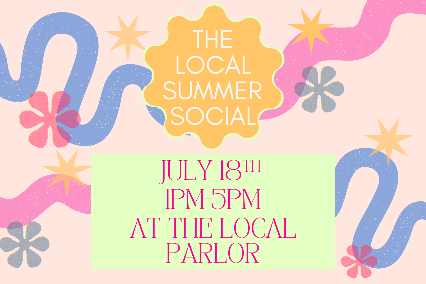 Summer in Color: A Local Social