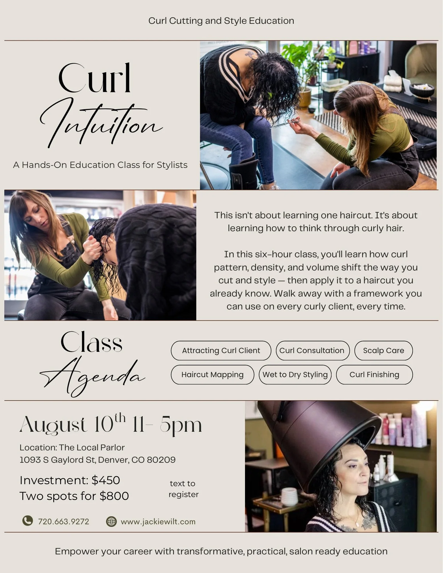 Curl Intuition  w/ Jackie Wilt
