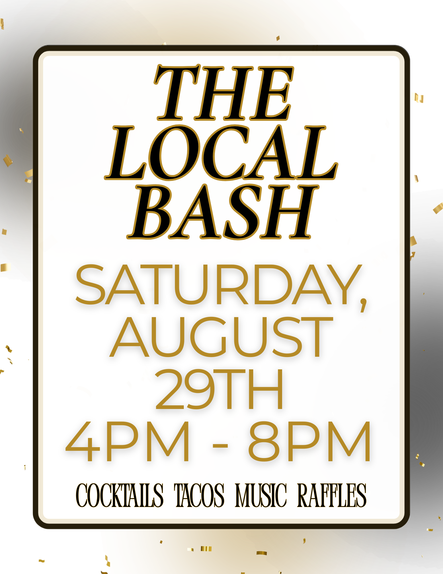 THE LOCAL BASH 