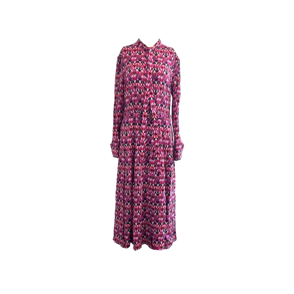 silk dress size 22 August Silk Vintage Dress 100% Silk Multicolored Size 22