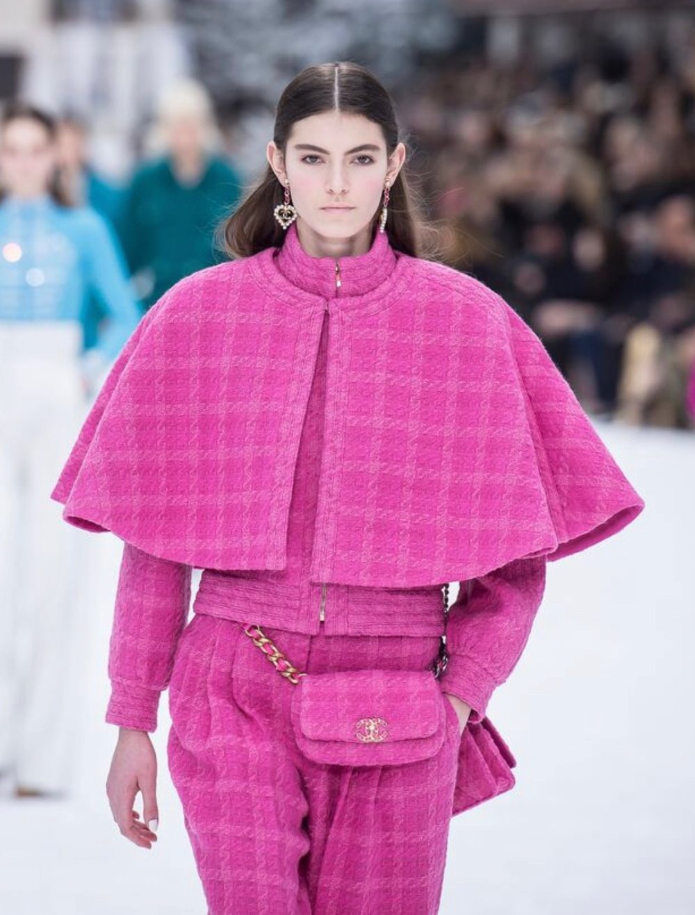 Chanel Pink Cape 2019 AW Collection by Karl Lagerfeld — Socialite Auctions