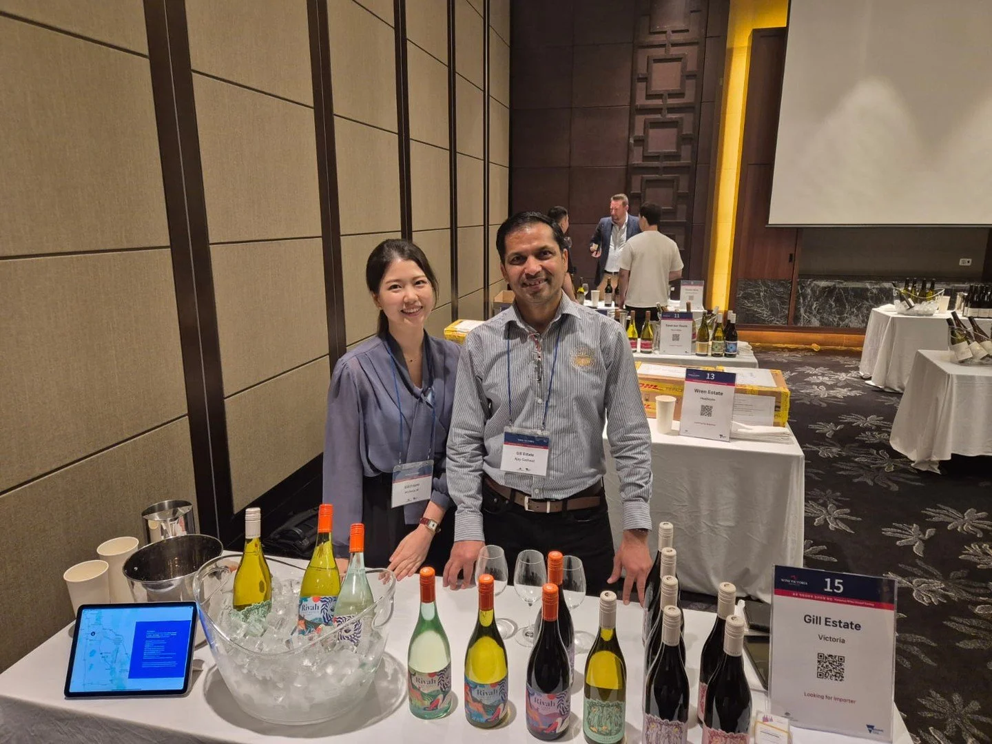 We were excited to participate in the Wine Victoria South Korea trade event, from the 27th - 29th of August - at the Korea Roadshow. Ajay showcased our portfolios to attendees - great to see so many involved - a busy event - thank you @winevictoria.a
