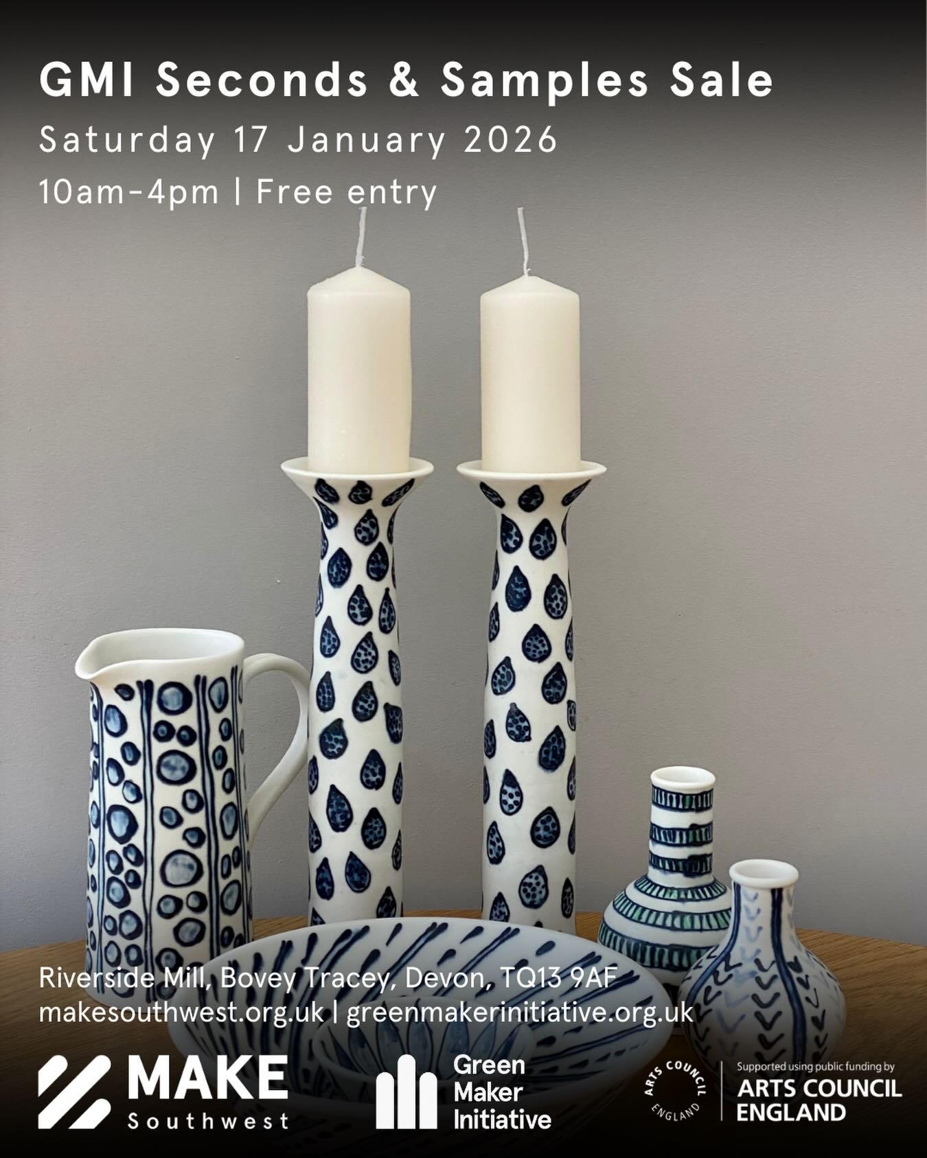 Tomorrow @makesouthwest 
there will be lots of makers selling seconds/didn&rsquo;t- quite-make-the-grade, experiments, samples and odd-ones-out in the lovely venue that is Riverside Mill, home of MAKE Southwest. You can also buy wonderful cheese just