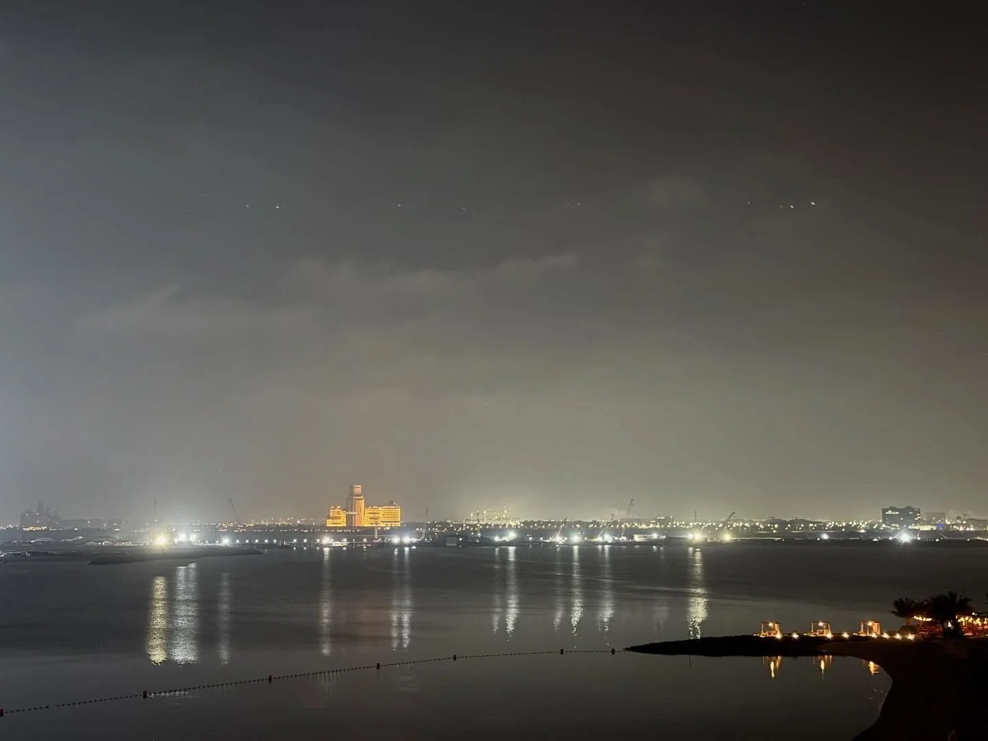 This looks rather lovely by night. By day the cranes and towers take over. In my ignorance I have have had to ask what drives the endless building boom and the answer apparently is Trade with a capital T. The Emirates are a trading hub, as they alway