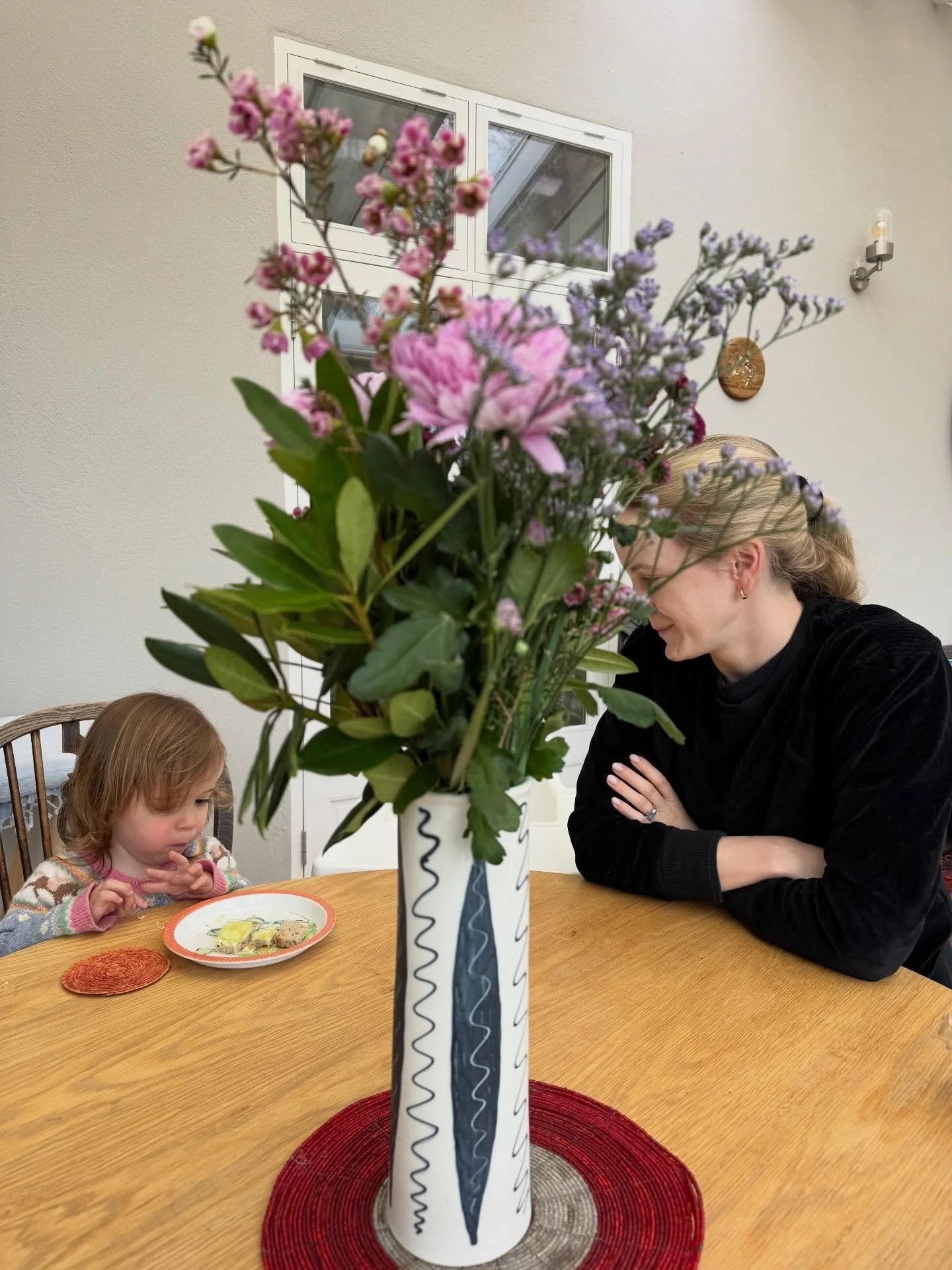 Yesterday was Mother&rsquo;s Day. Flowers arrived and I spent the day with this daughter and granddaughter. Happy that they are now away from bombs and wondering, if the world was not run almost entirely by elderly men, if we would bother with bombs 