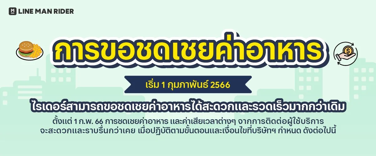 การขอชดเชยค่าอาหาร