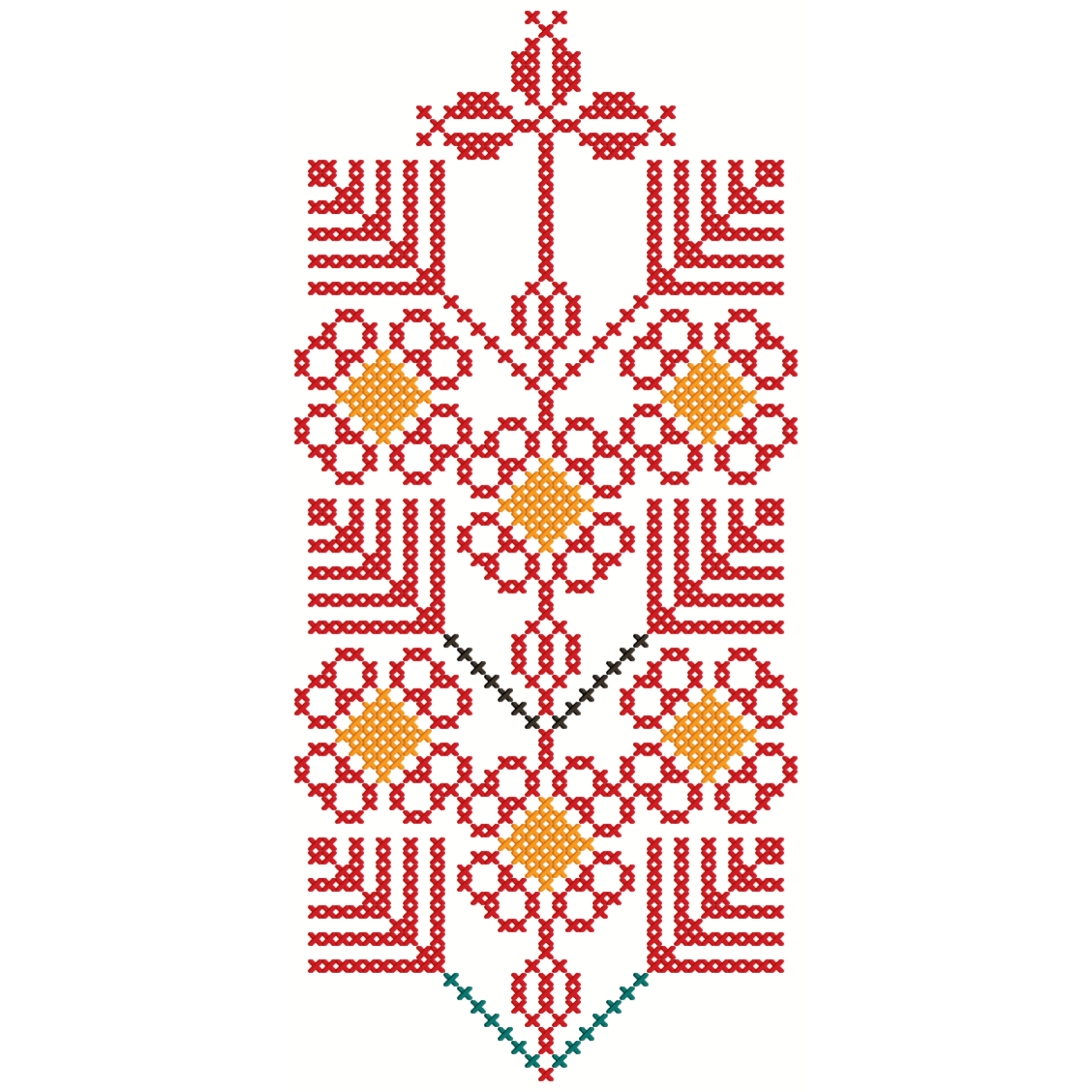 281_Ward w Reesh (Flowers and Feathers)RamallahBanayiq Thobe281.chart stitched1.png