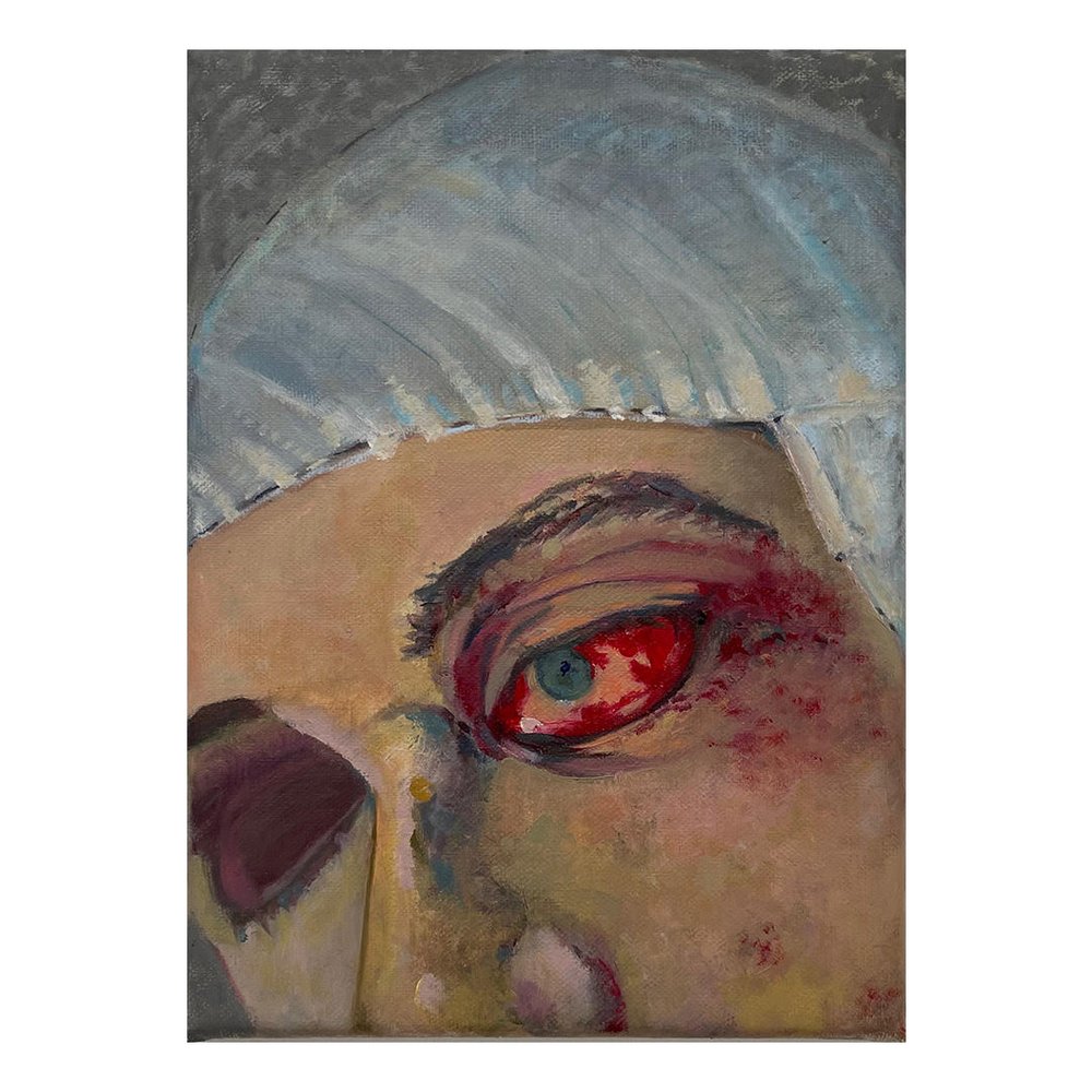 OKO,2023, 20x15cm, oil on linen. Anya Charikov-Mickleburgh.jpg