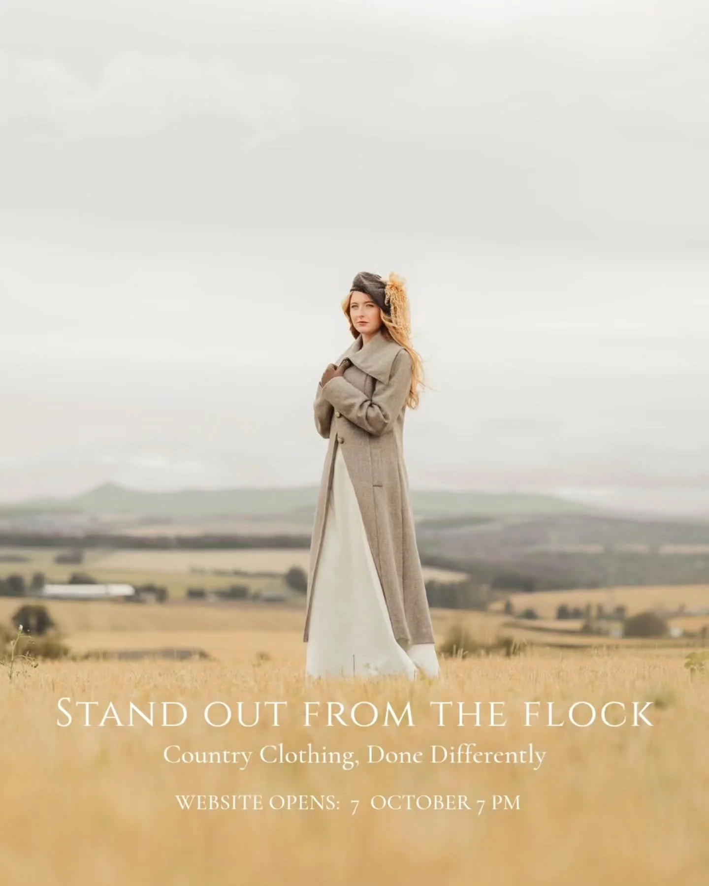 At Goatherdess, we don't follow the fashion calendar. We follow the seasons.

Our clothes begin here, on our smallholding in Scotland, with rare and minority-breed sheep and Angora goats. Their wool is gathered, crafted and made into clothing in smal