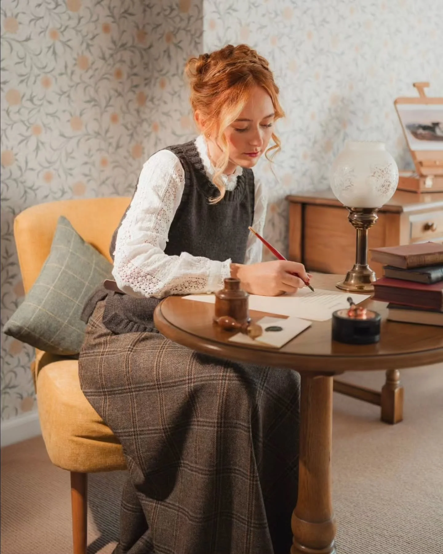 Every piece begins with an idea, a little inspiration, and the belief that what we make today can be treasured for years to come.

At Goatherdess, the past may guide us, but our story is being written here and now &mdash; in the fields, in the studio
