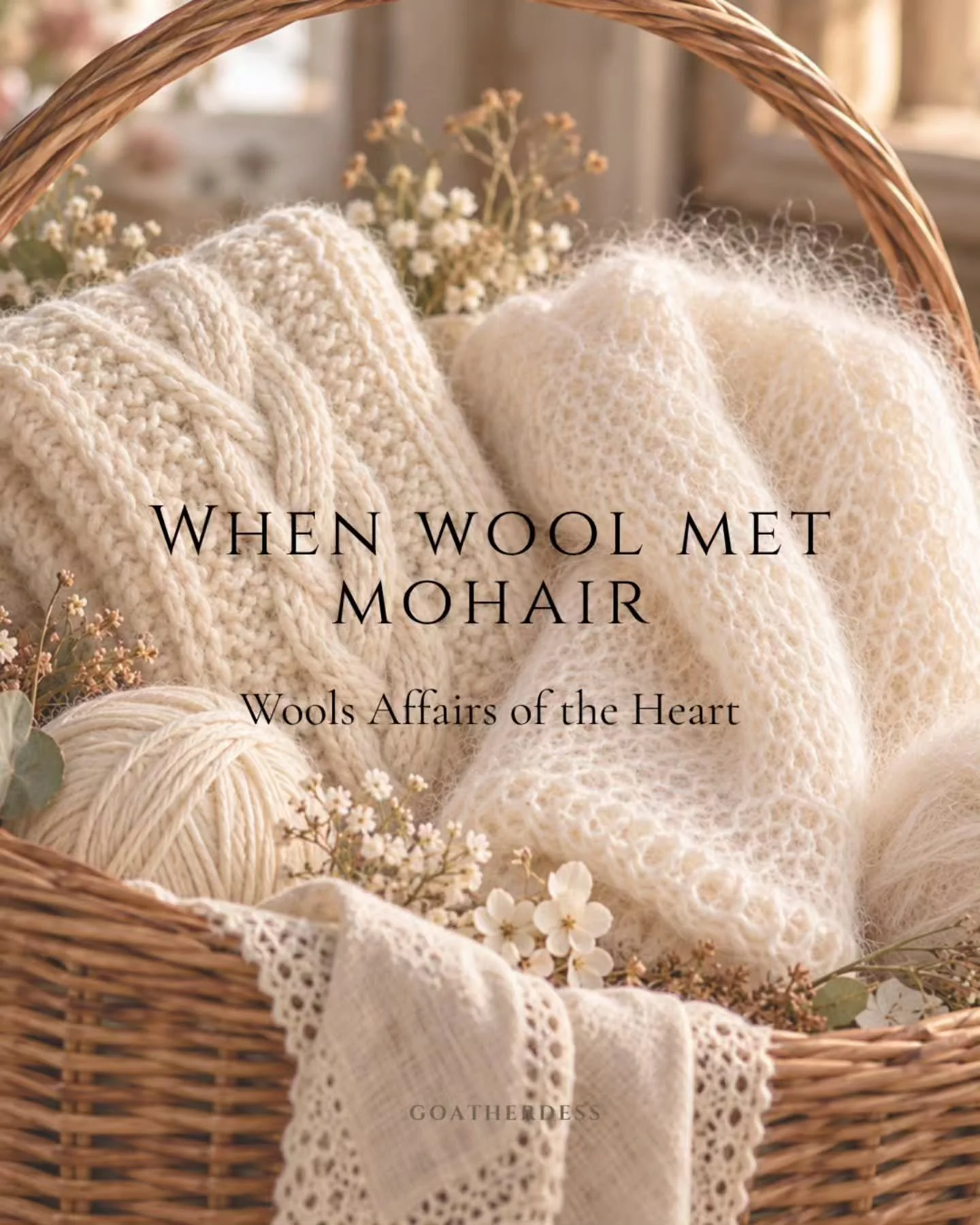 💕 When Wool Met Mohair: A Woolly Good Rom-Com

What happens when wool meets mohair? A little bit of fibre magic. ✨

At Goatherdess, our wool and mohair have a rather special origin story.

Raised on our Scottish smallholding, transformed by hand and