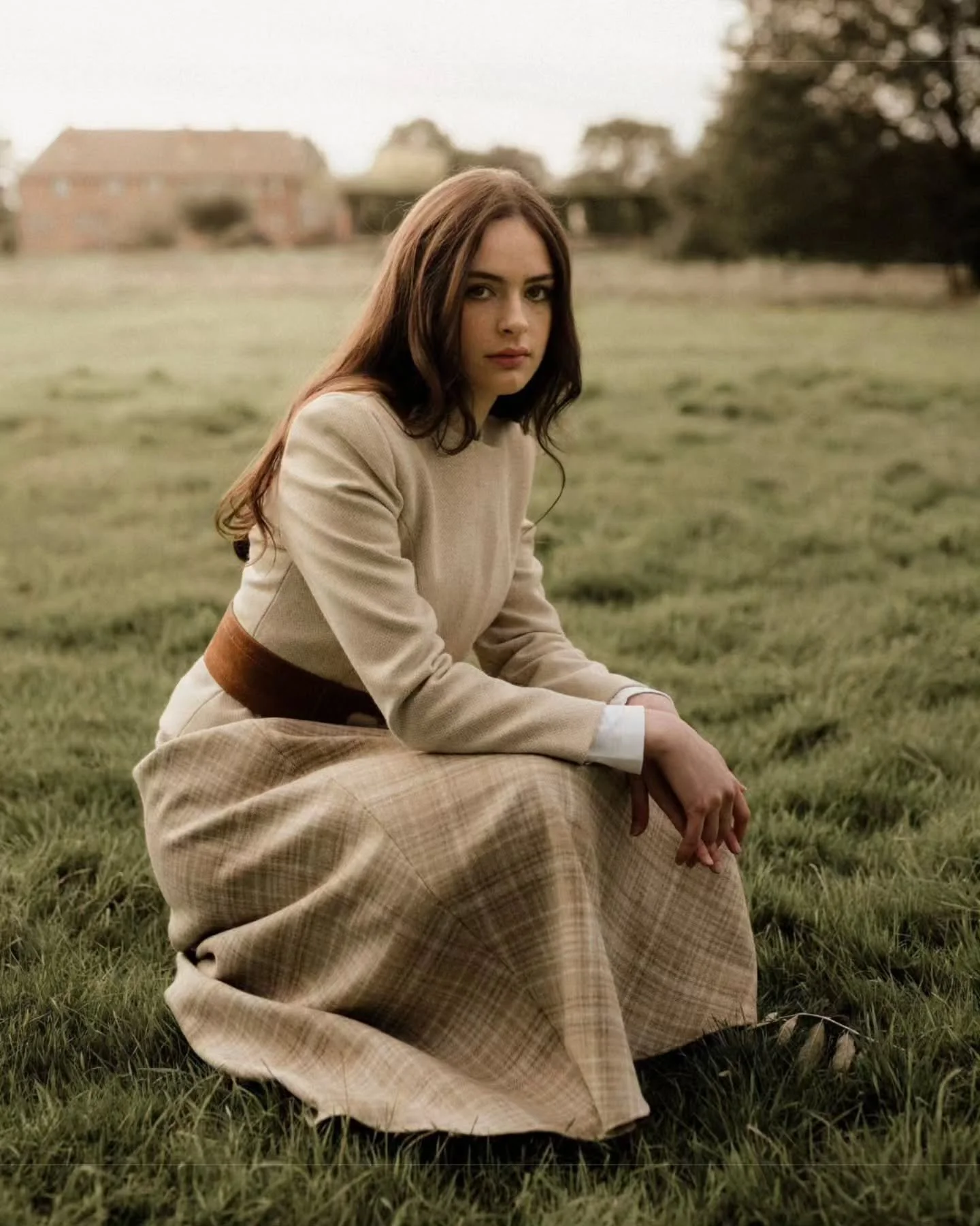 Soft rare breed wool heritage tweed and the quiet beauty of clothing designed to belong to the landscape that our flocks call home.

Parlour to Glen, where literary romance meets wildness.

Photography  @katecullenstyle

#goatherdess #countryclothing