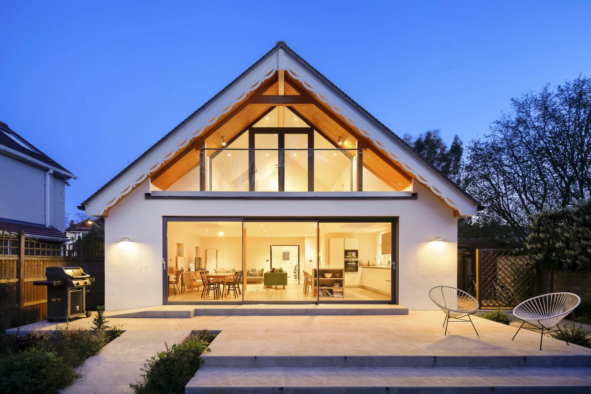 The Cave Cooperative — Sustainable timber frame residential extension natural materials Cave Coop Cooperative