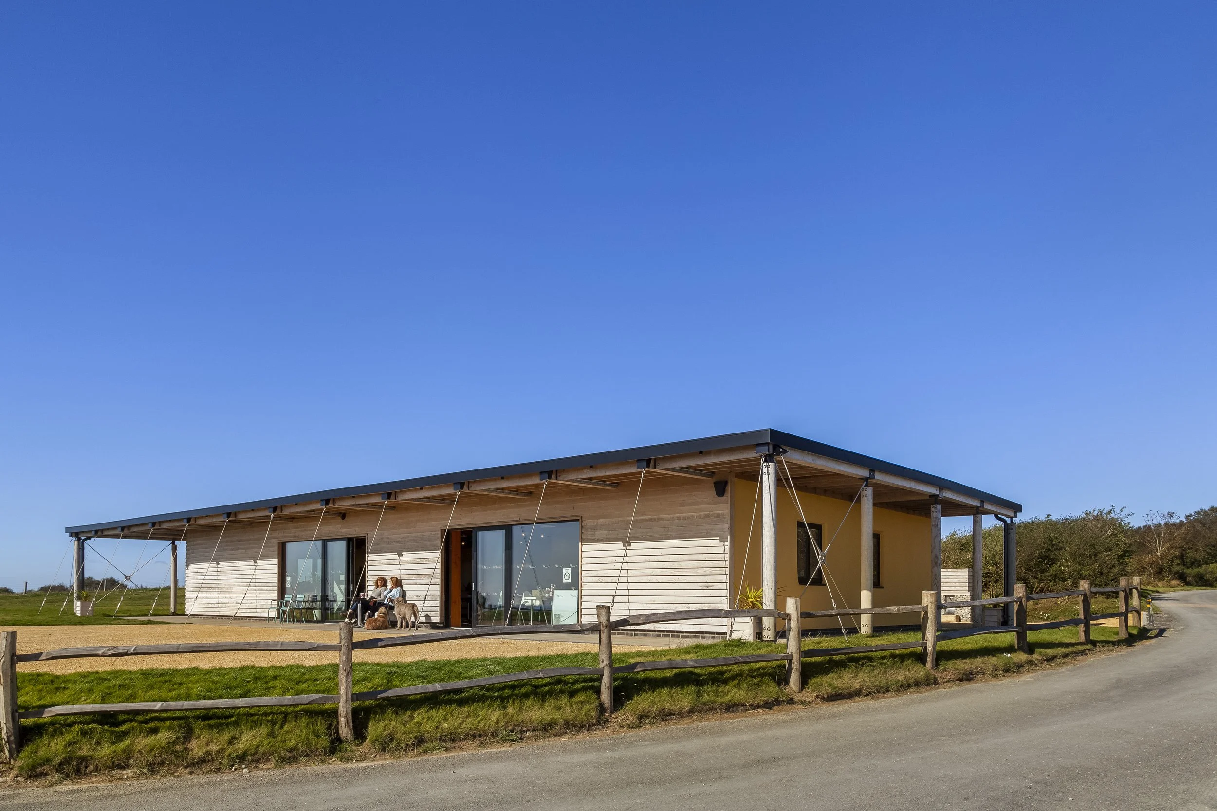 The Cave Cooperative — The Bale House Hastings Country Park Natural Materials Sustainability Timber Straw Cave Coopertive