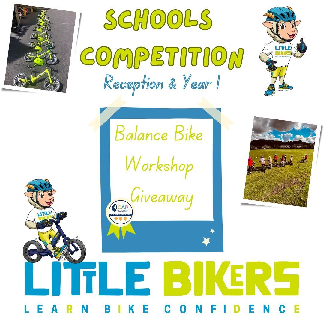 📣🚲Cycle to School Week - Competition Giveaway🚲📣

Cycle to school week starts 25th September and what better way to celebrate than giving the youngest in the school the opportunity to have fun and learn the basics of riding a balance bike! 

Win a