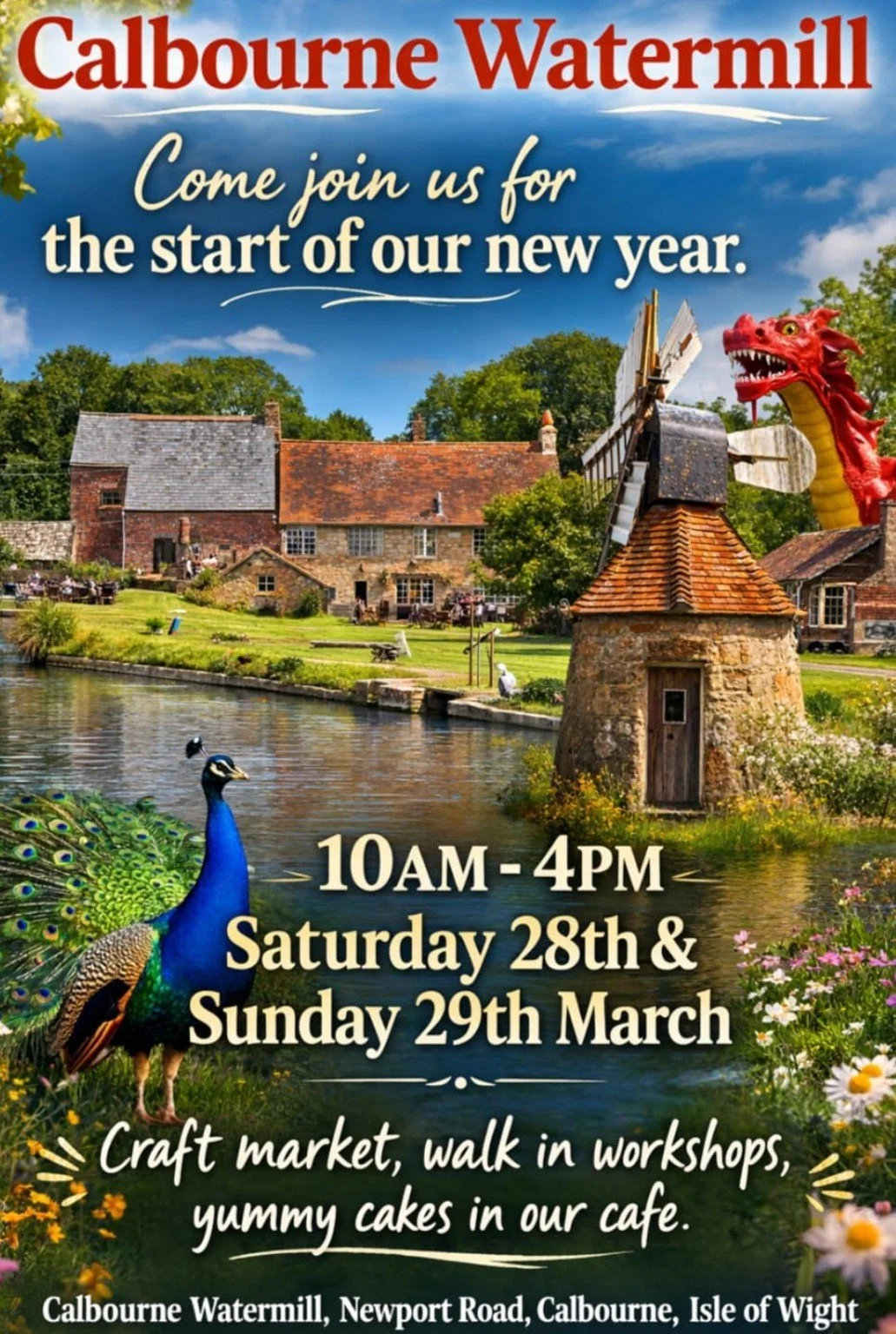 Calbourne Water Mill Opening Weekend