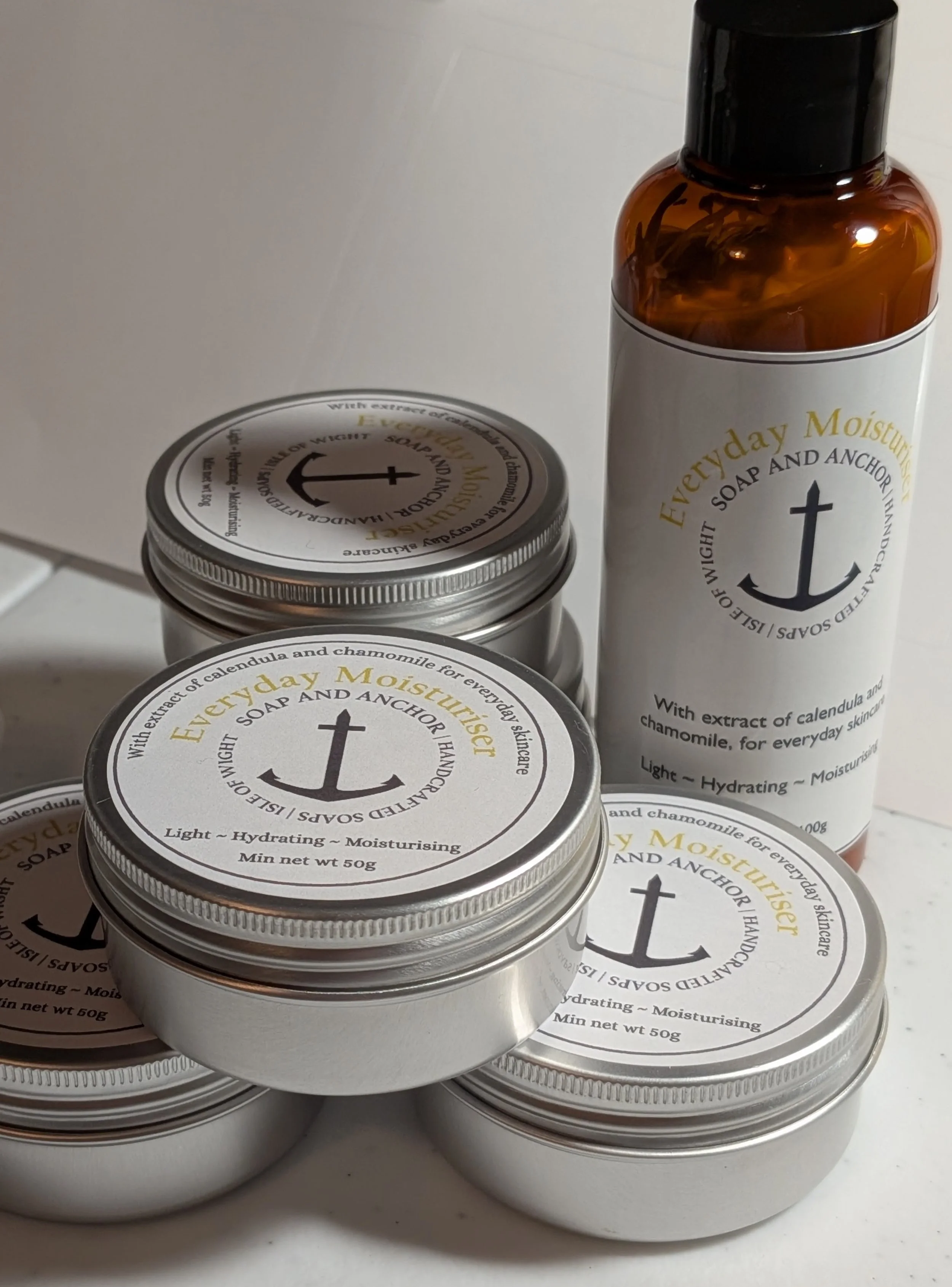 Everyday Moisturiser with Calendula and Chamomile (min net wt 50g / 100g)