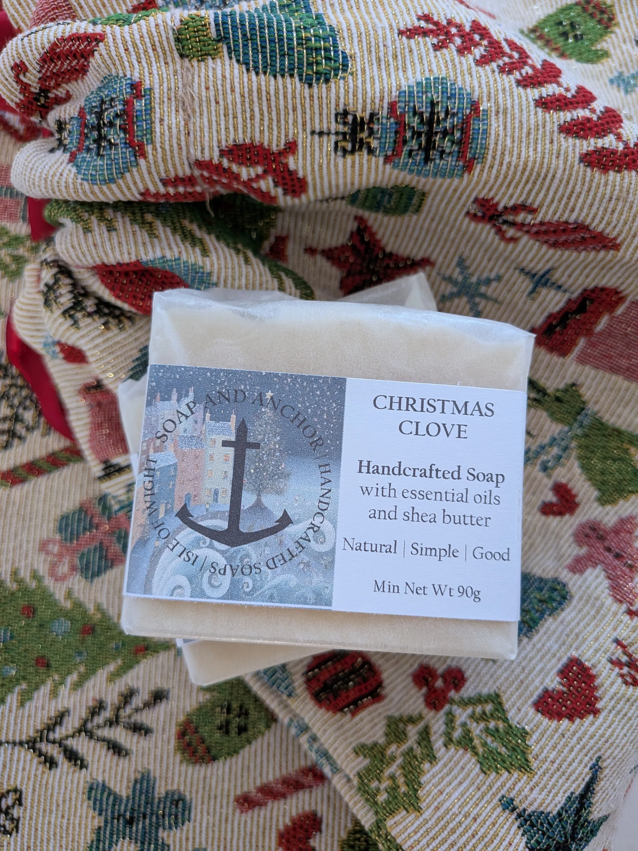 Christmas Clove Soap (min net wt 90g)