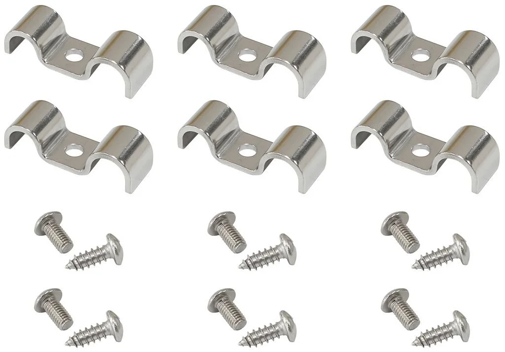 Double Stainless Steel Line Clamps – 3/8 X 3/8 – Performance Online POL