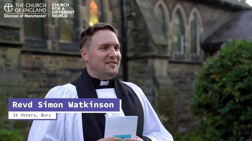 Manchester Diocese feature Simon’s licensing