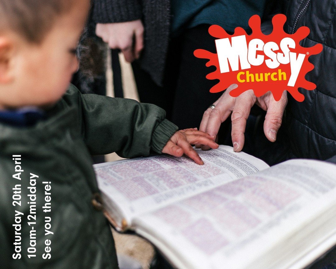 Looking forward to seeing lots of little ones and their big ones at Messy Church tomorrow &mdash; all are welcome!