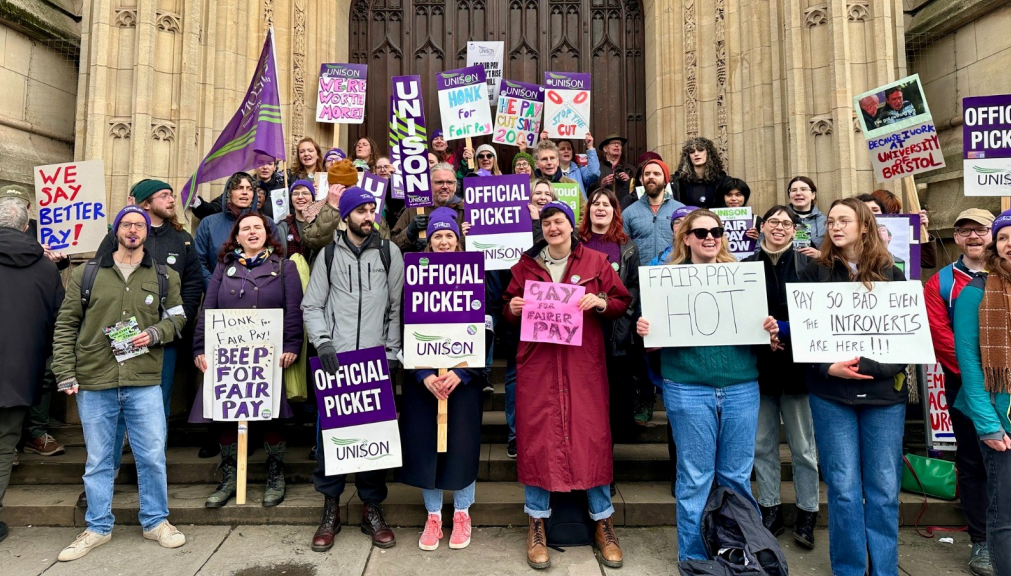 UNISON University of Brighton Branch Strike Action