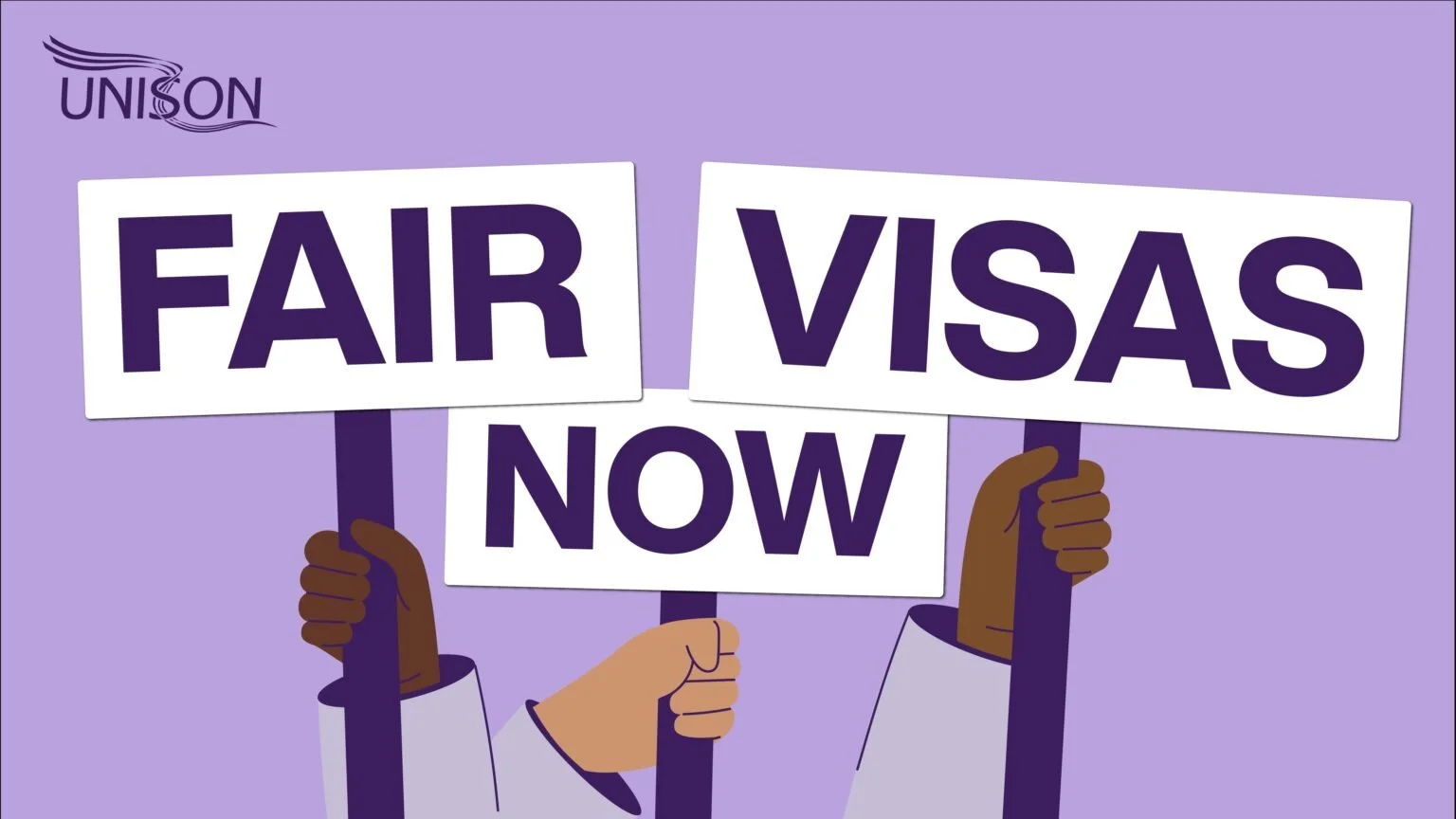 National day of action for the Fair Visa Campaign