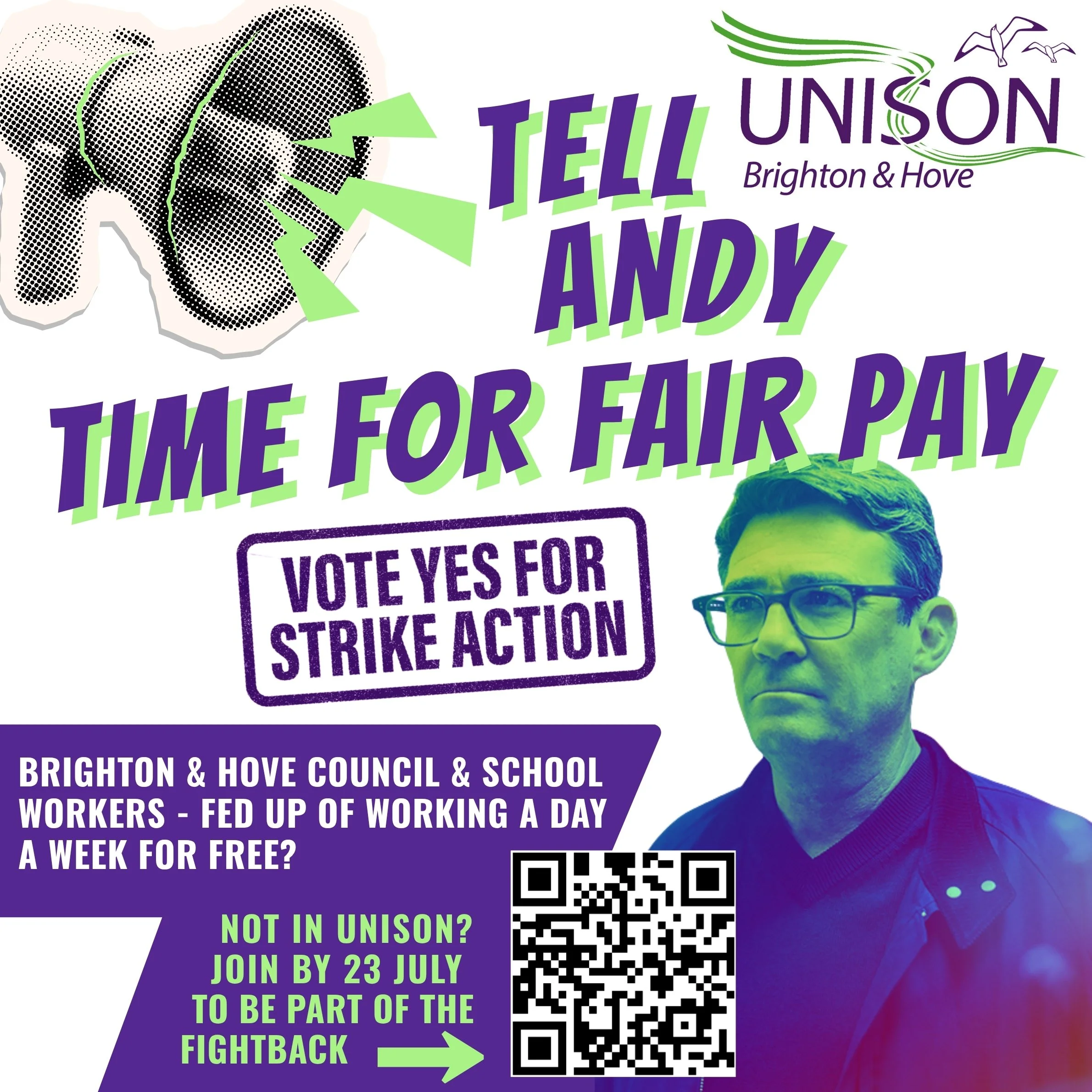 Tell Andy Burnham - Time for Fair Pay!