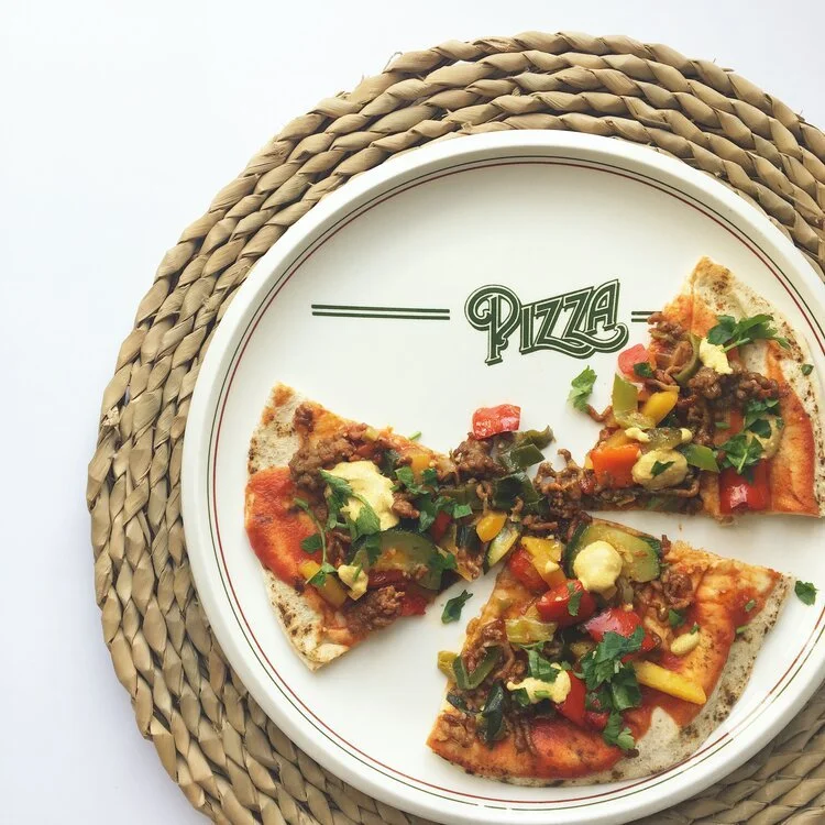 Lahmacun - Turkse pizza met lamsgehakt