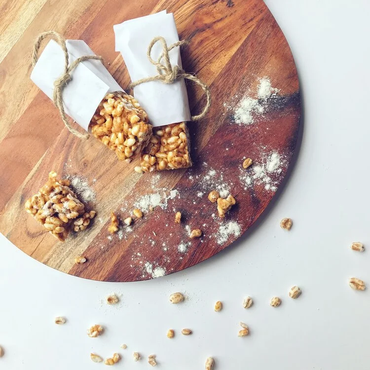 Afternoon tea &amp; zelfgemaakte gepofte granenrepen