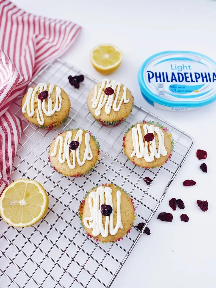 Citroen-vanille muffins