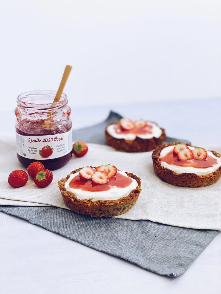 Aardbeientaartjes