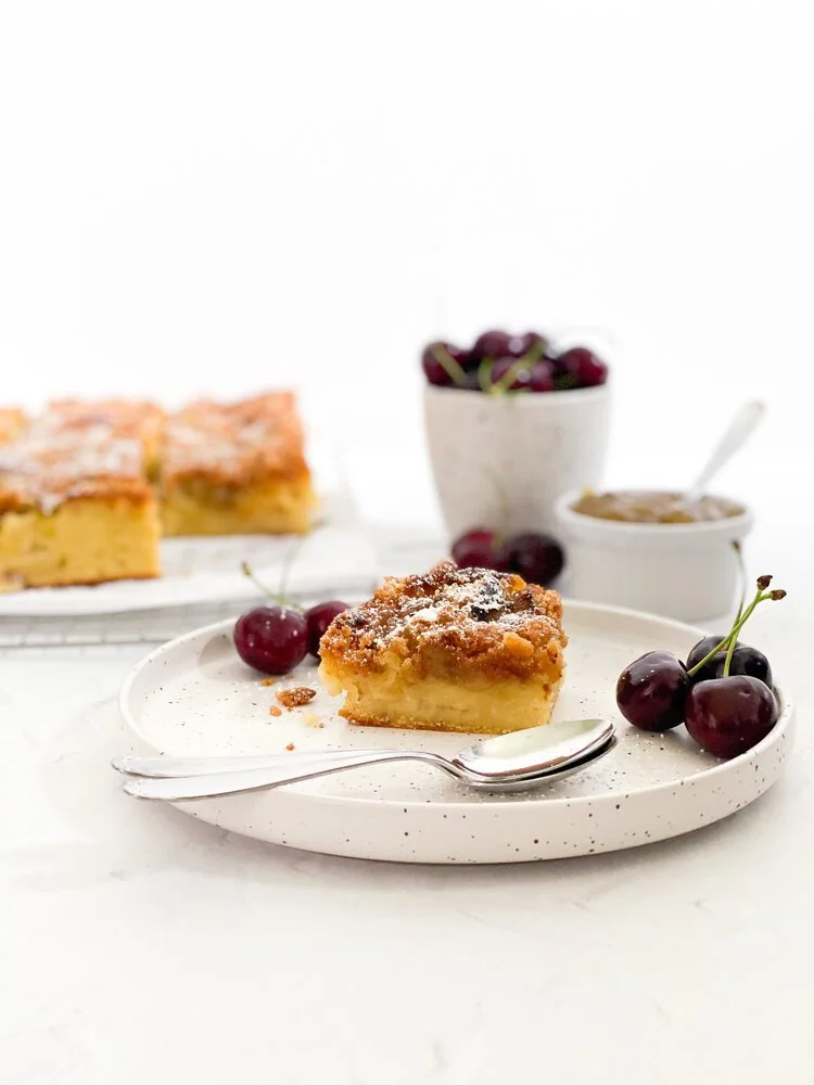 Rabarber Crumblecake